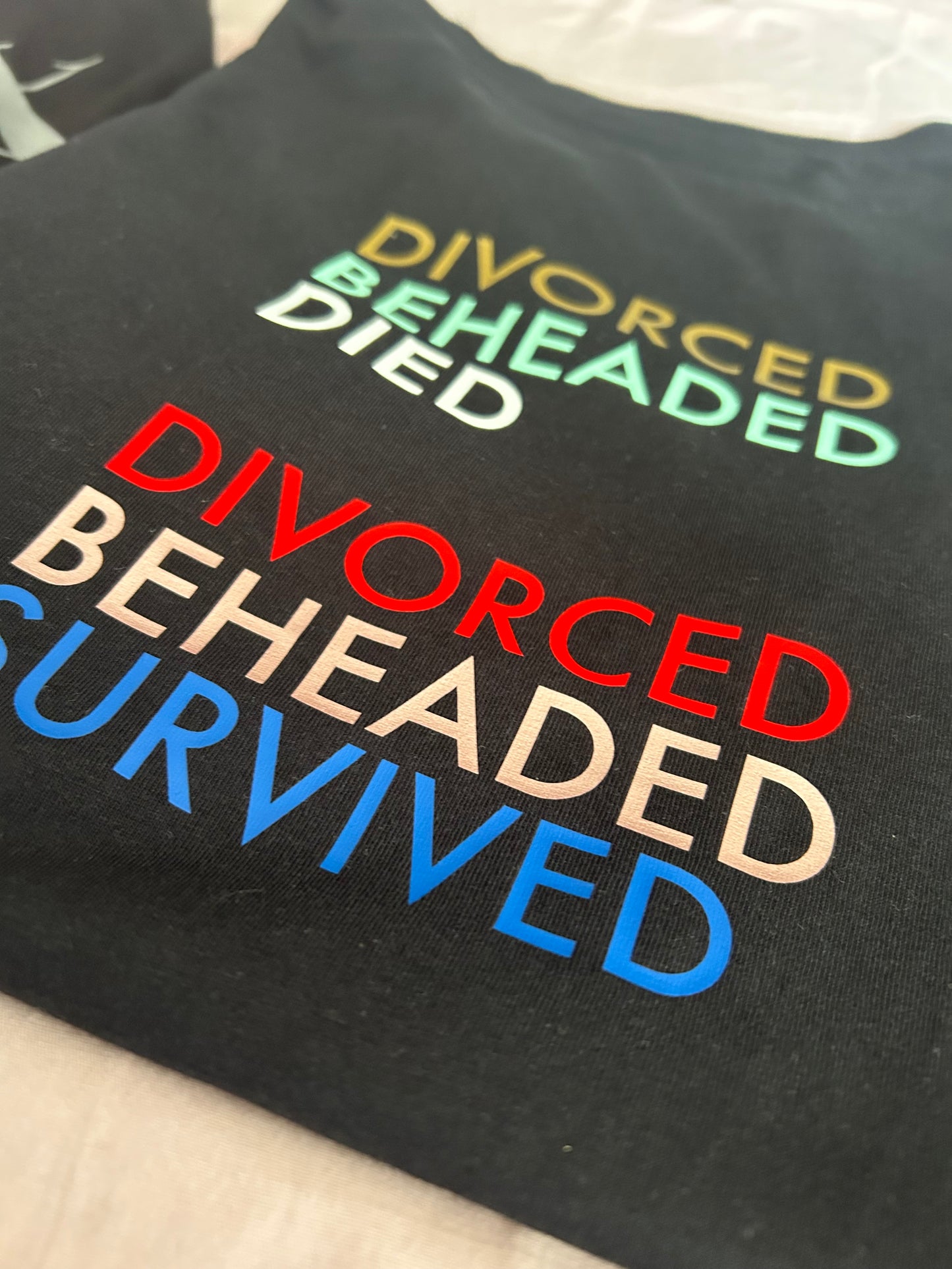 SIX The Musical - Handmade T-shirt