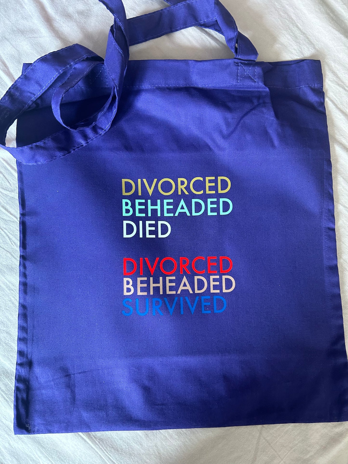 SIX the Musical Totebag