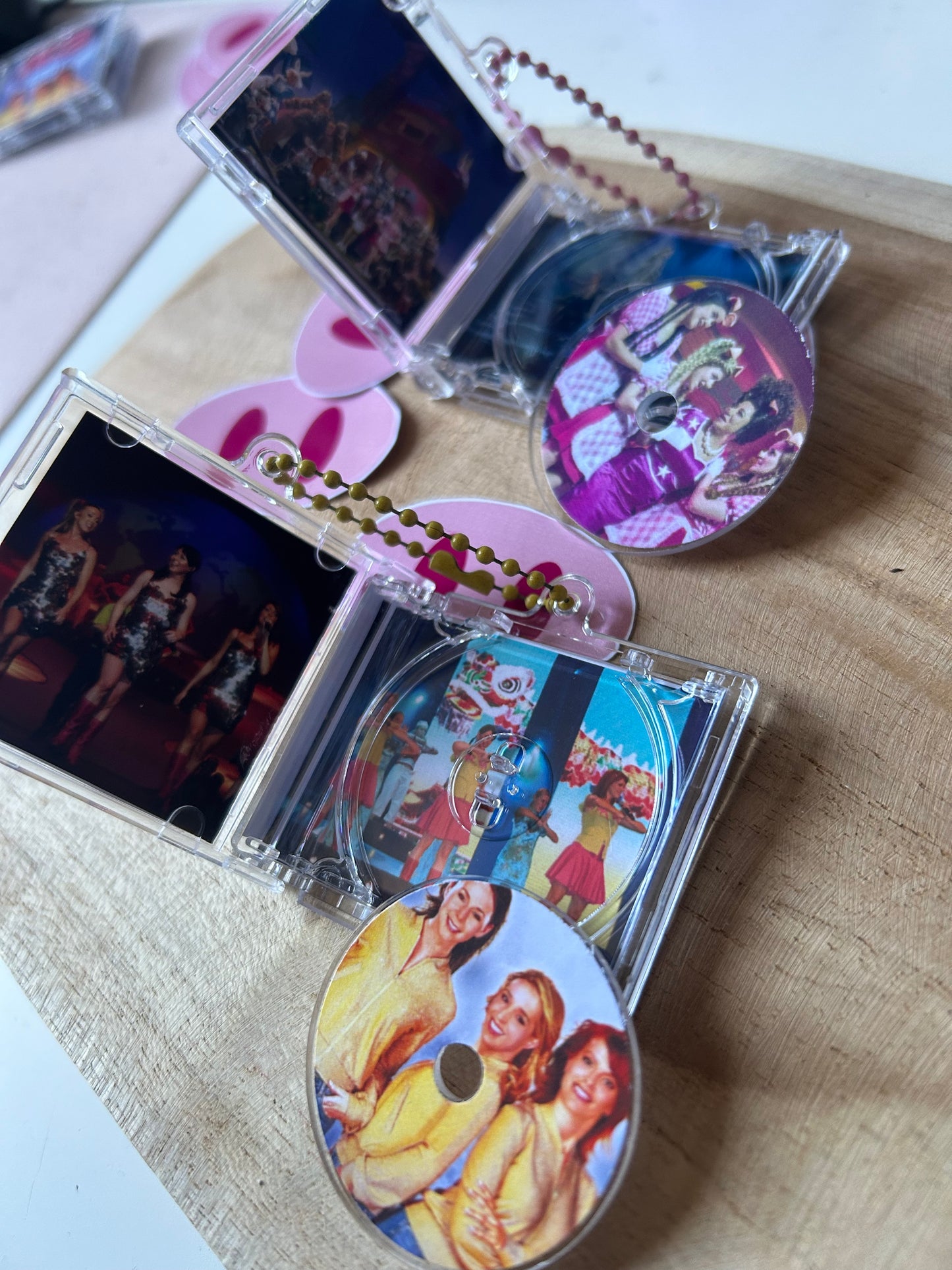 K3 CD Sleutelhangers || Mini CD Keychain