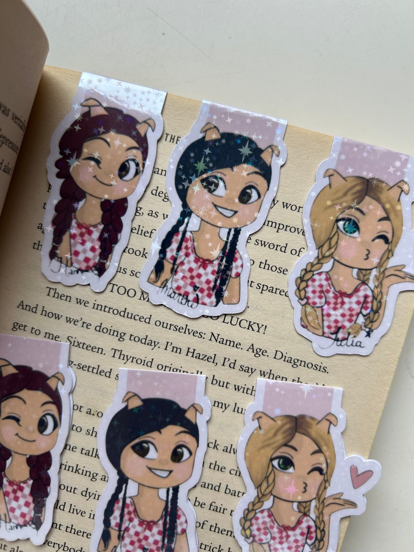 K3 en De 3 Biggetjes - Magnetic Bookmark