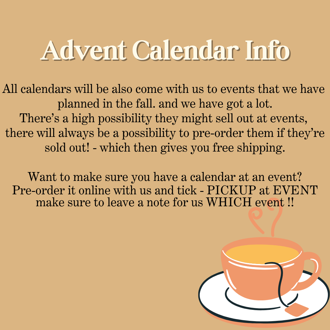 Tea Lovers Advent Calendar - Lil Magic Advent Calendars