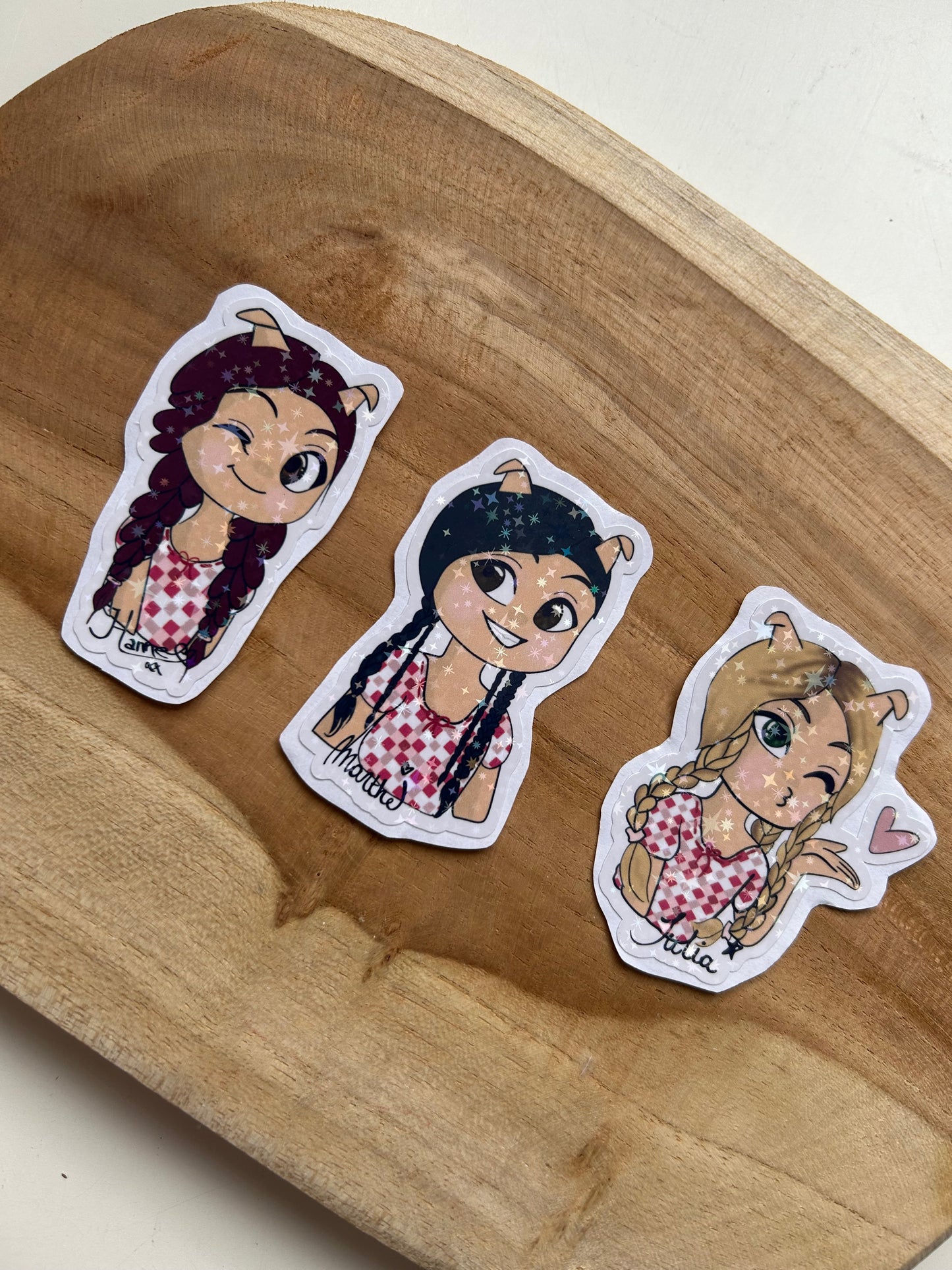 De 3 Biggetjes - Weather & Waterproof Sticker