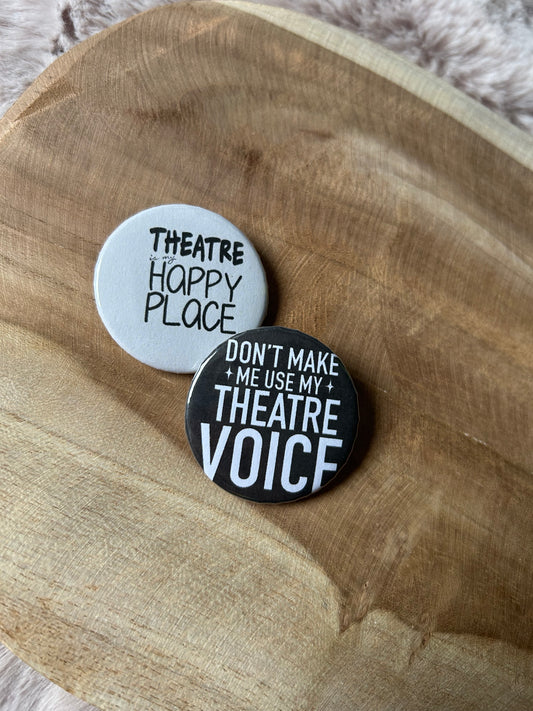 Theatre Buttons || 37 MM