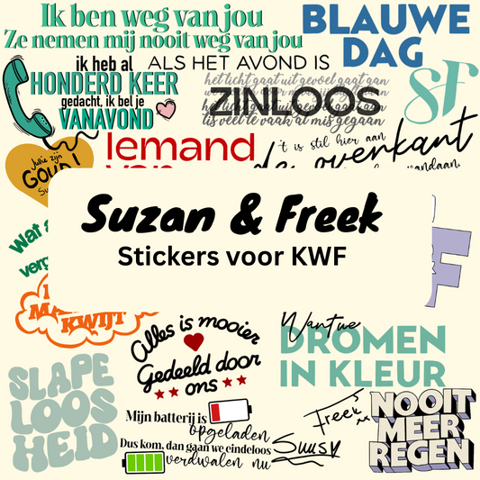 Suzan & Freek || Stickers