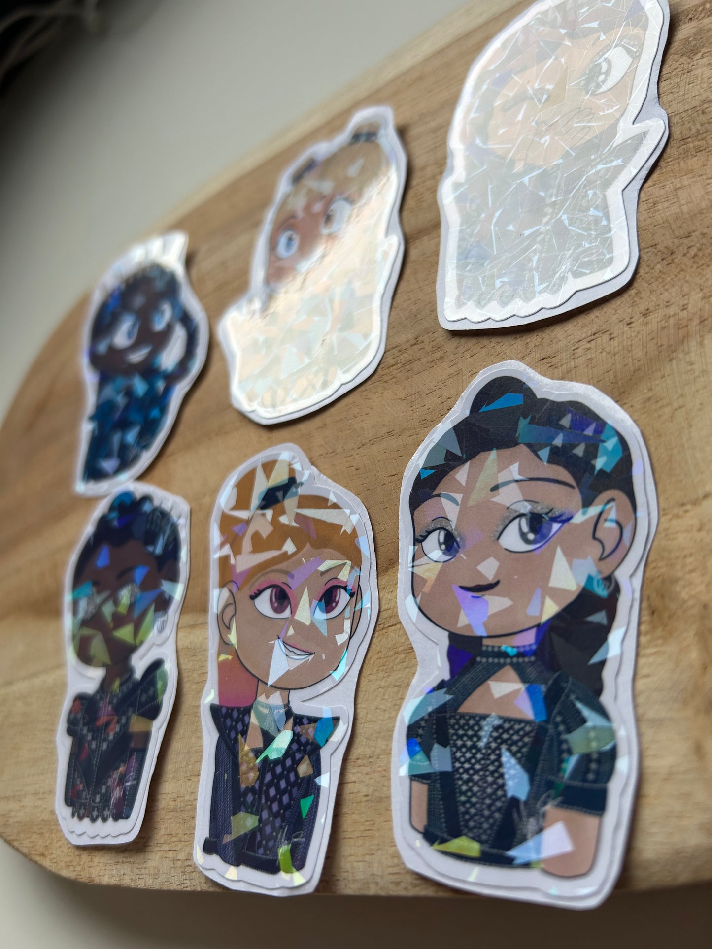 SIX The Musical SWALTS - Weather & Waterproof Stickers