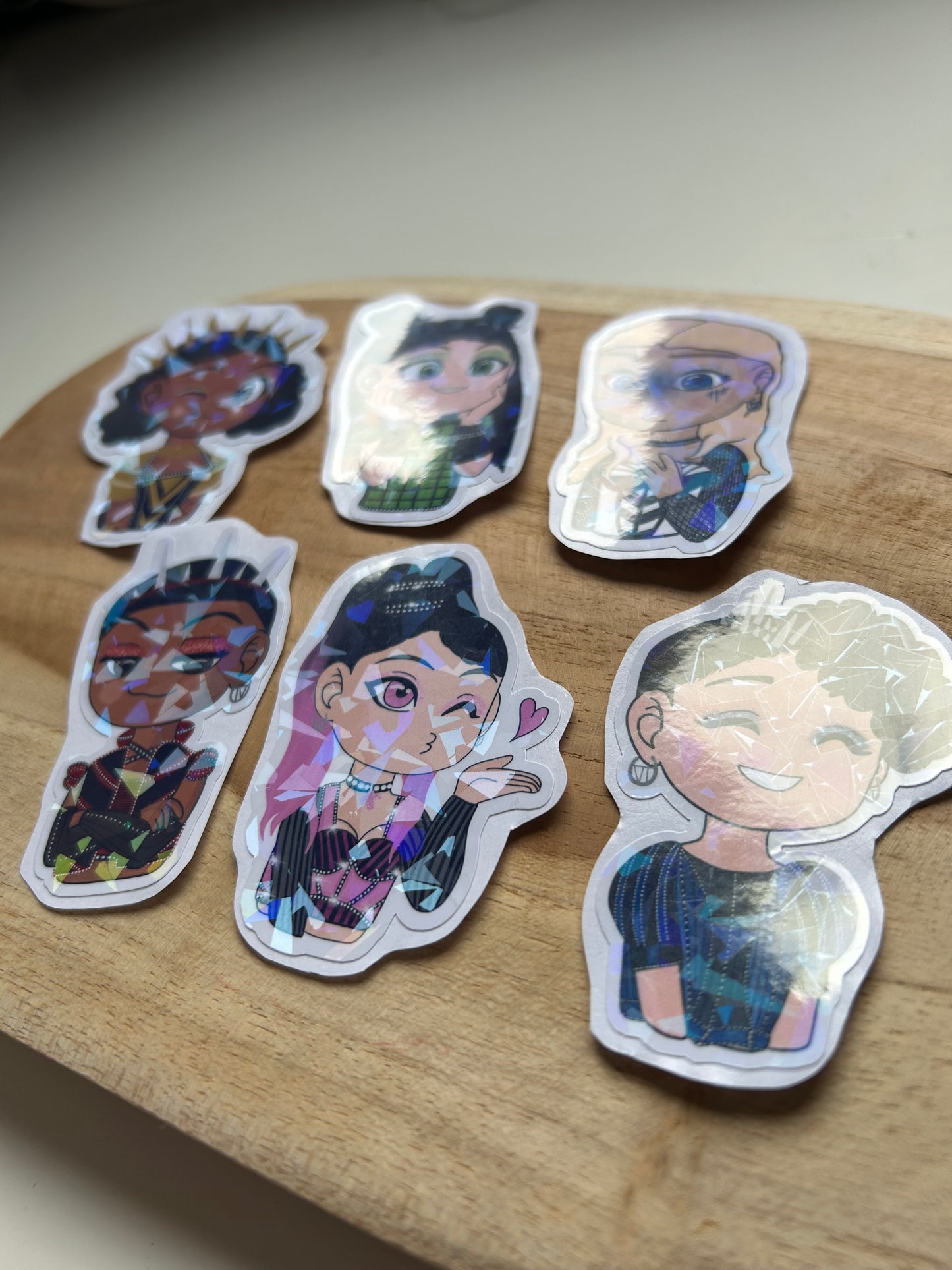 SIX The Musical - Weather & Waterproof Stickers