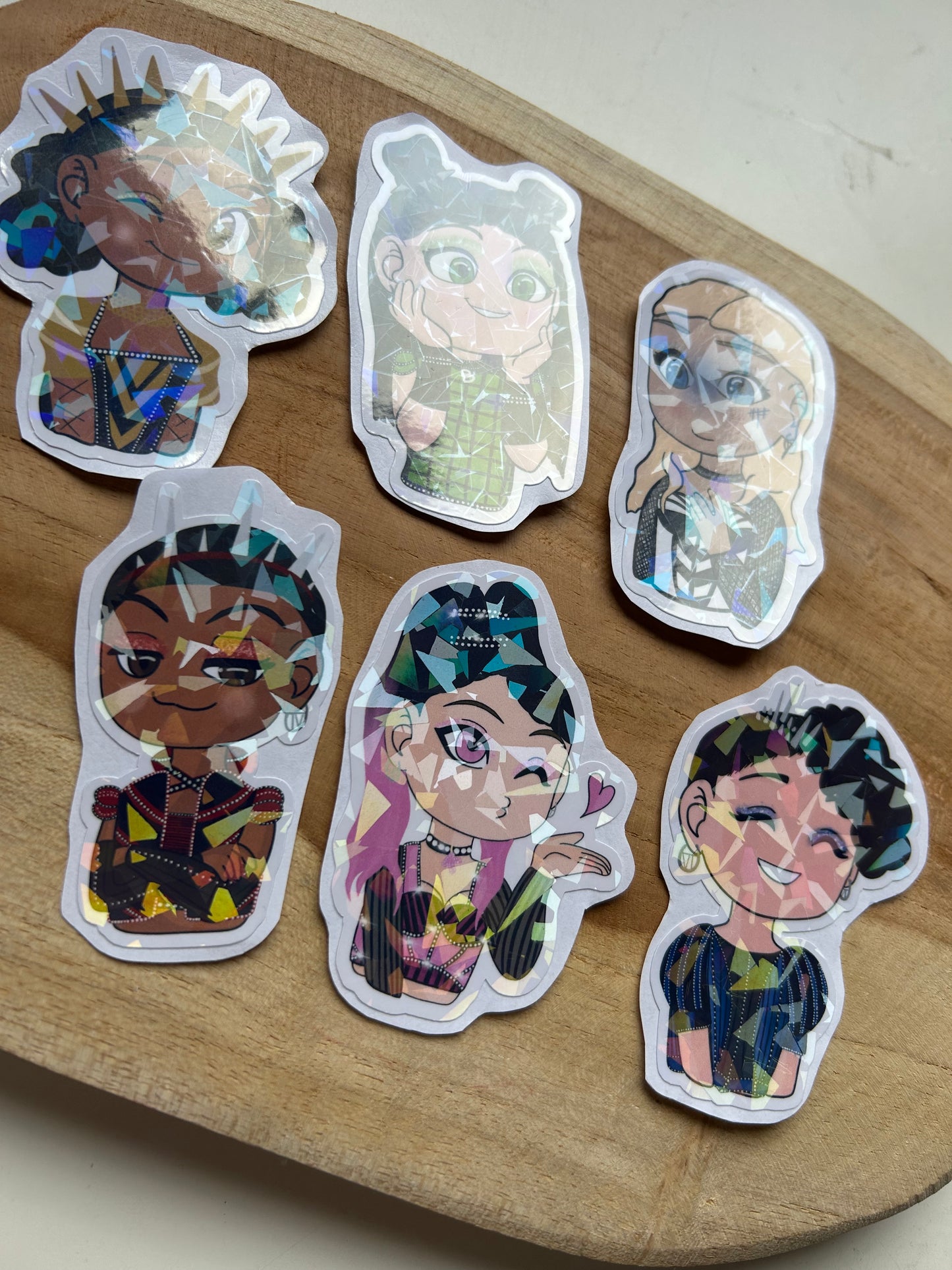 SIX The Musical - Weather & Waterproof Stickers