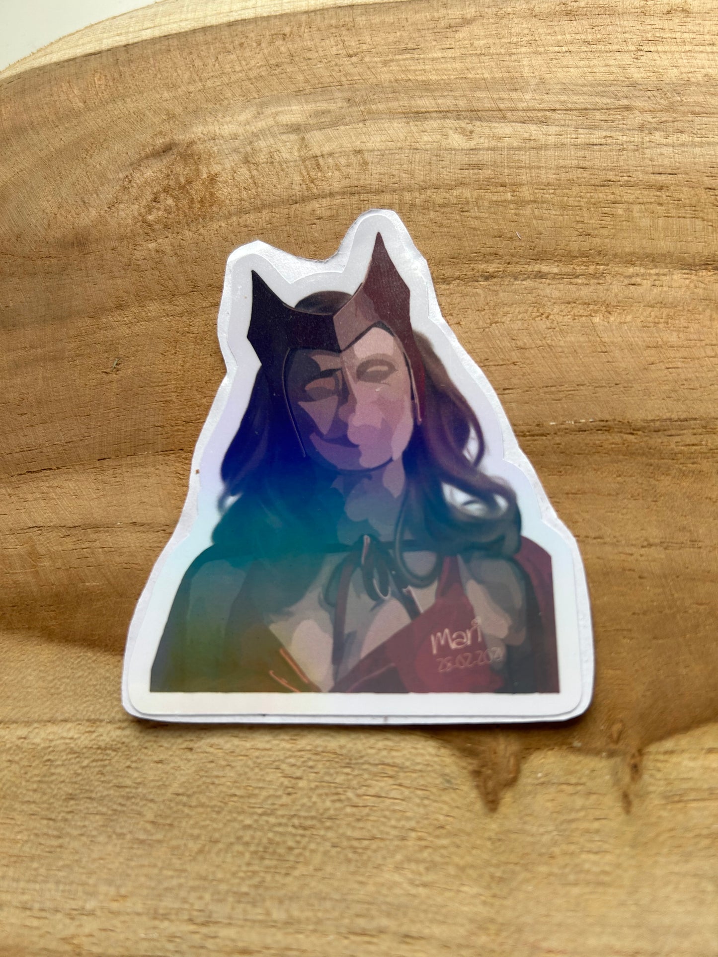 Wanda Maximoff, The Scarlet Witch - Weather & Waterproof sticker