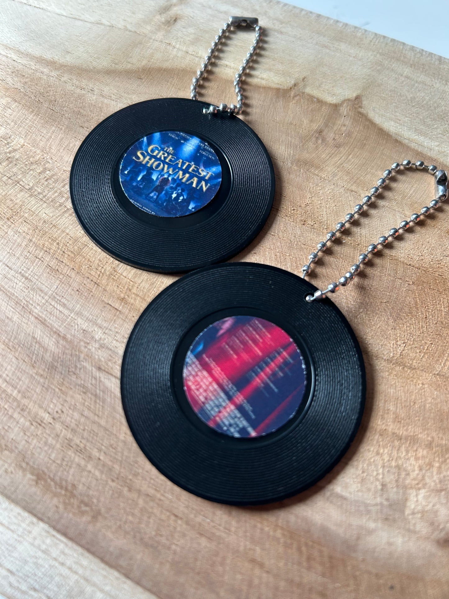 The Greatest Showman || Vinyl Record Keychain