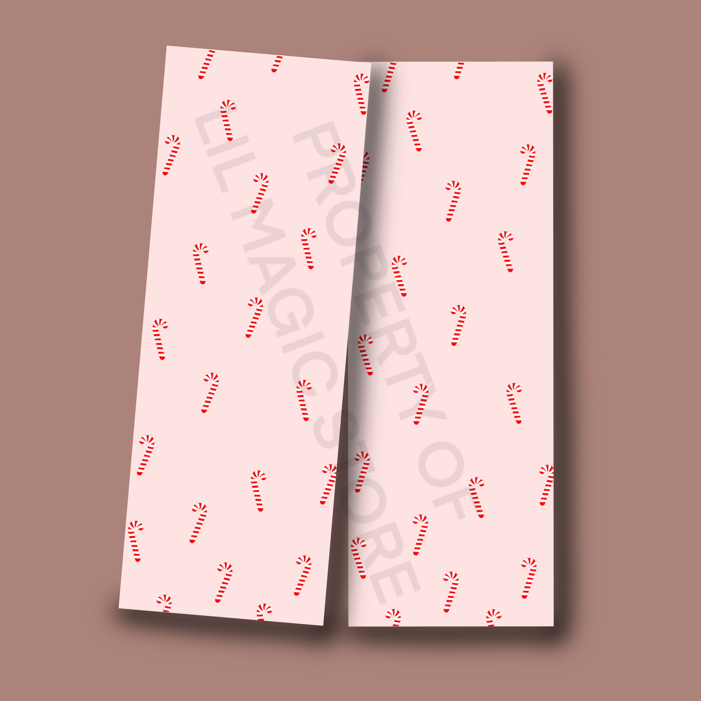 Christmas Bookmark Collection - Candy Canes (small)