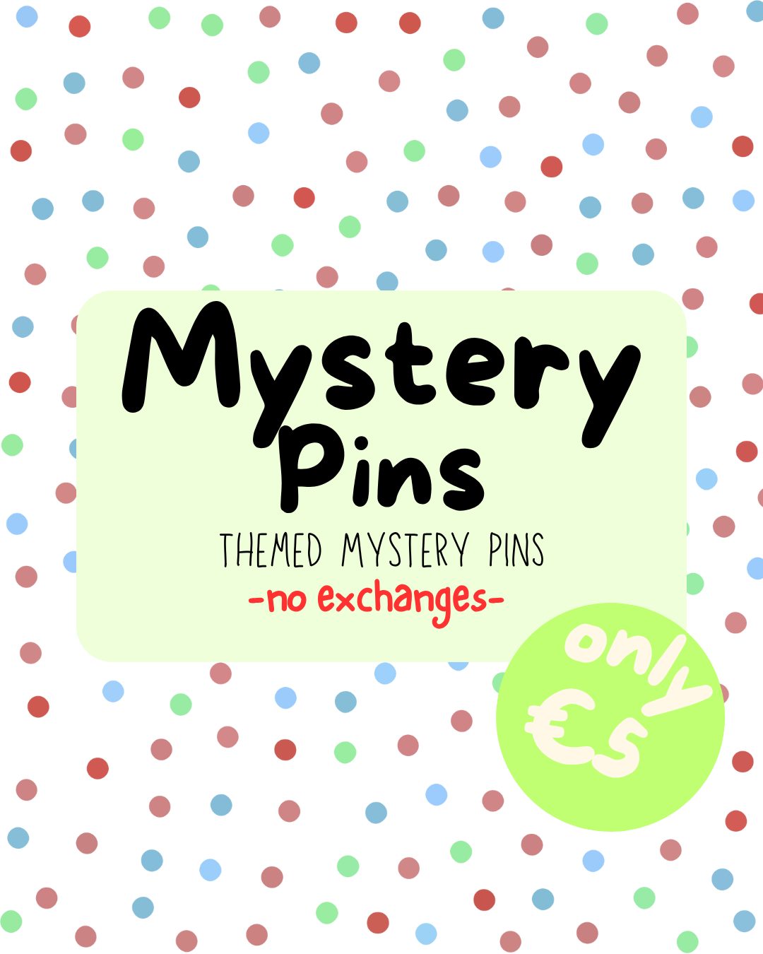 Mystery Pins || Mystery Bundles