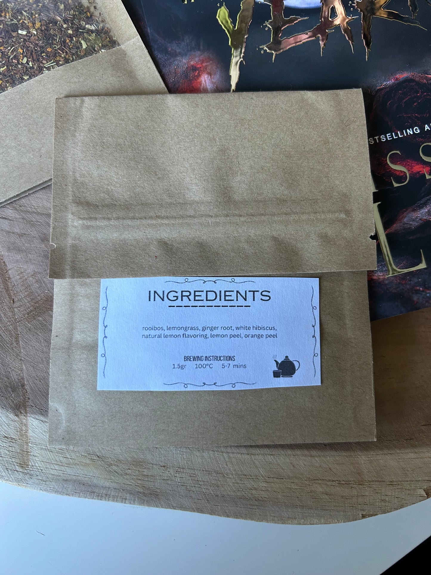 Dark Romance || Bookish Tea Blend