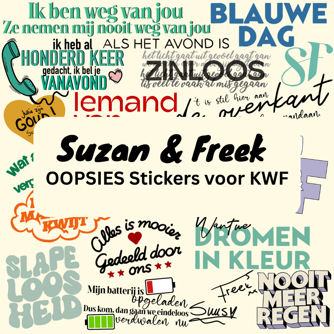 Suzan & Freek || OOPSIE Sticker-Set