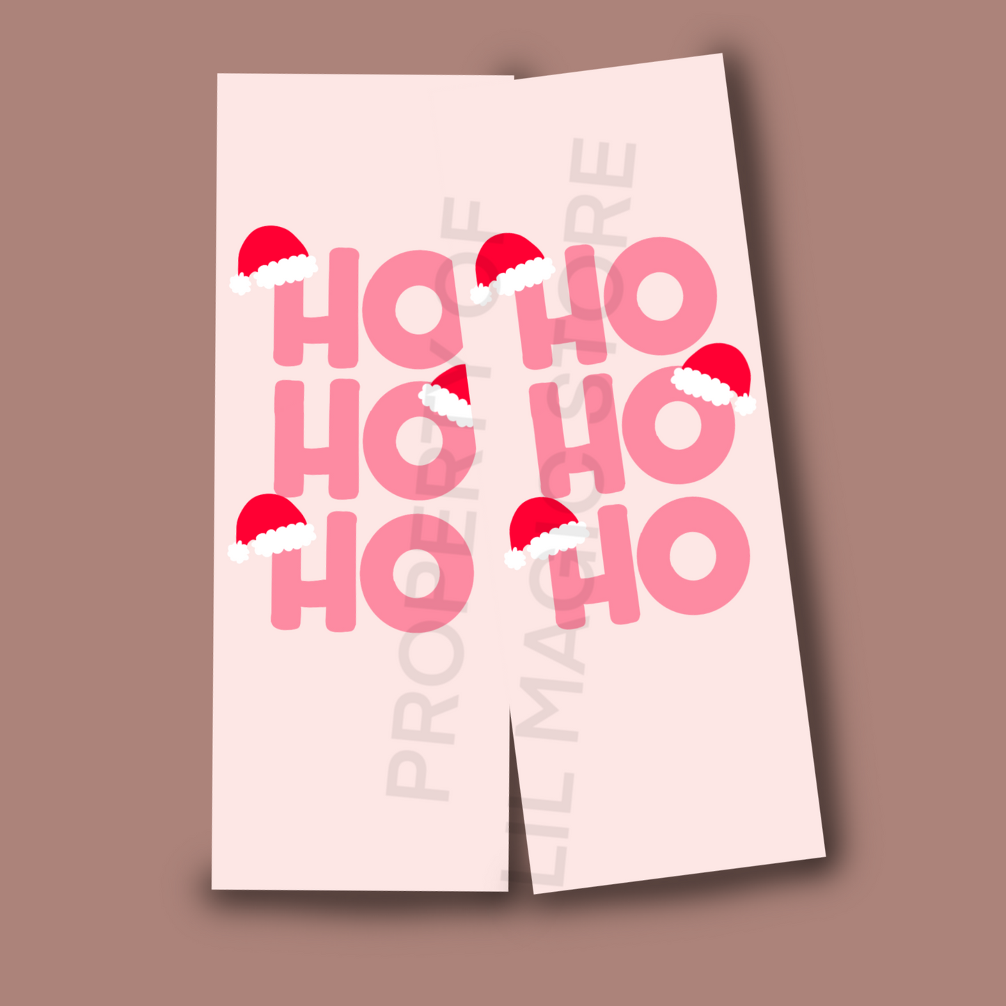 Christmas Bookmark Collection - HoHoHo