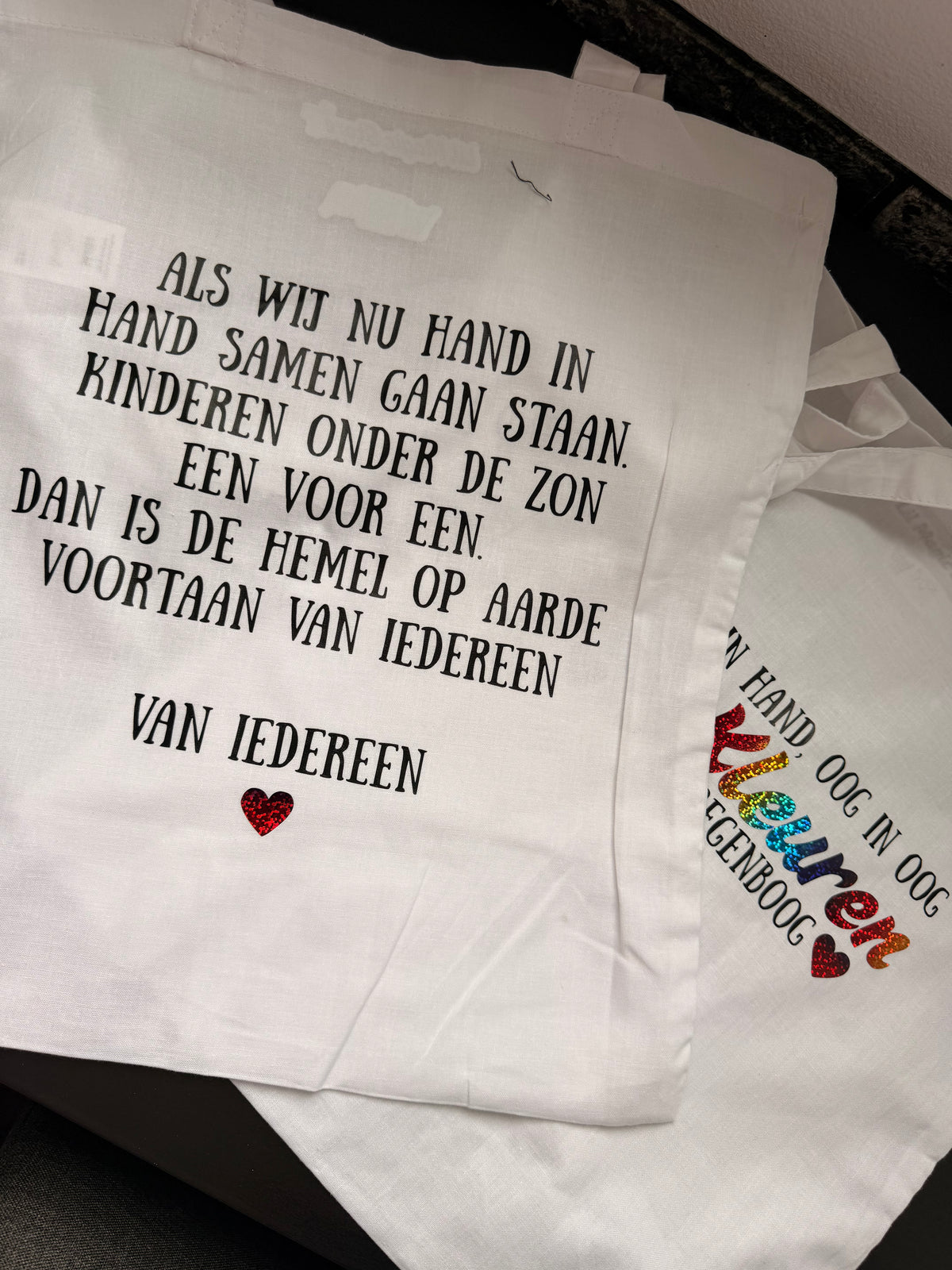 Alle Kleuren π || Handmade Totebag