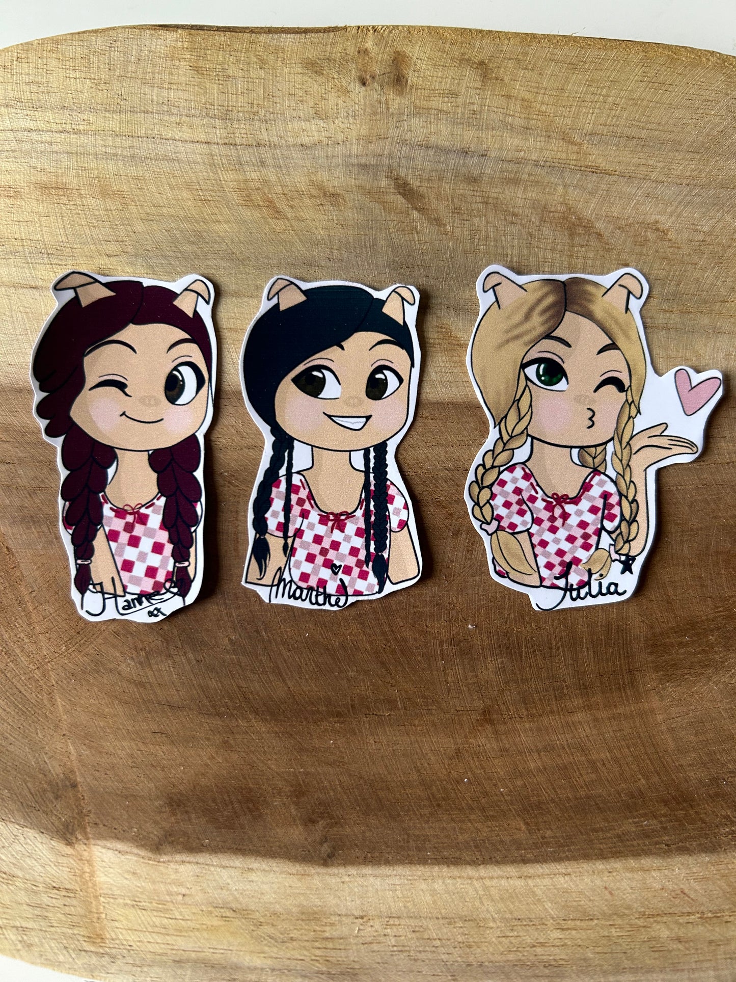 De 3 Biggetjes - Musical Theatre Stickers