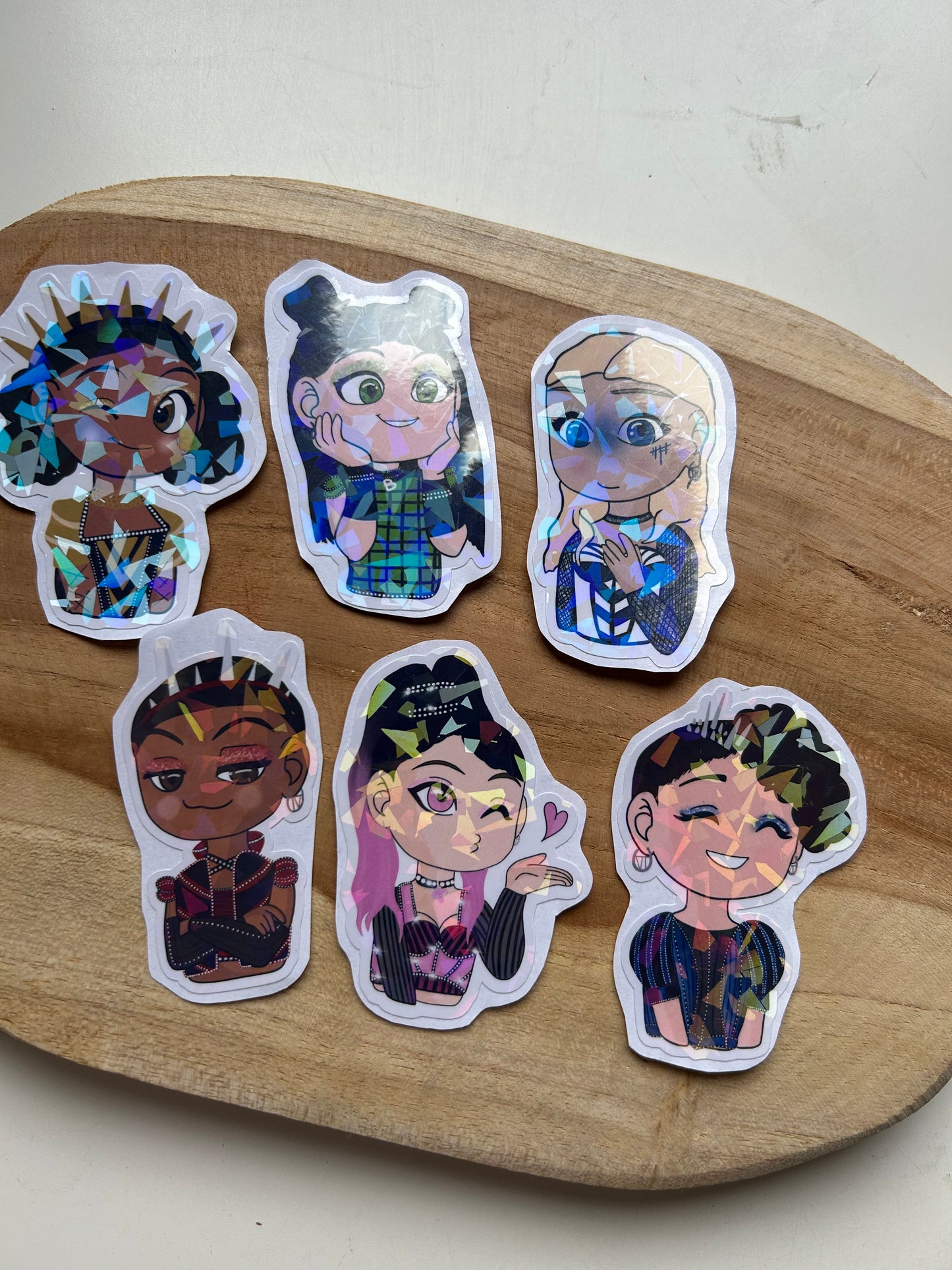 SIX The Musical - Weather & Waterproof Stickers