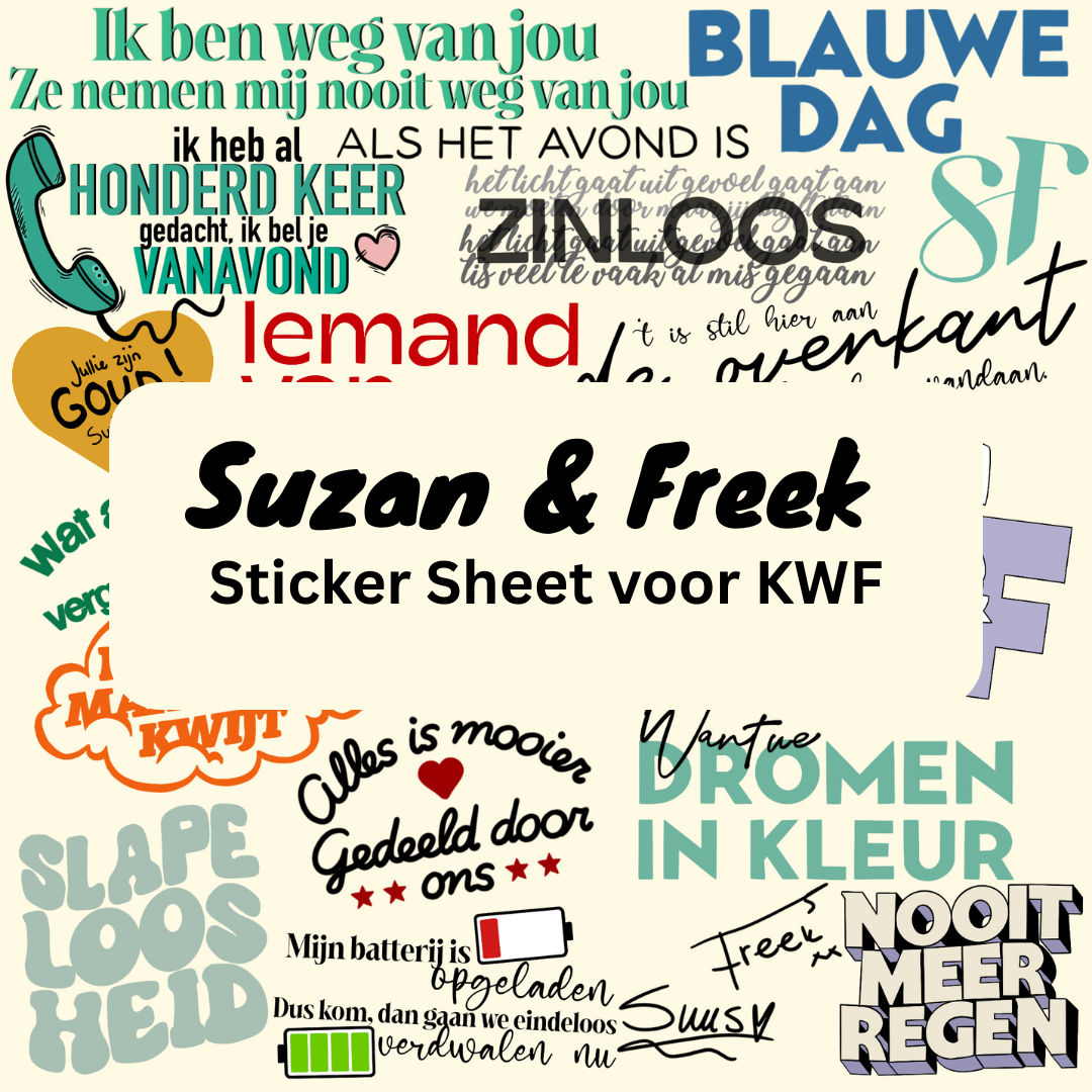 Suzan & Freek || Sticker Sheet