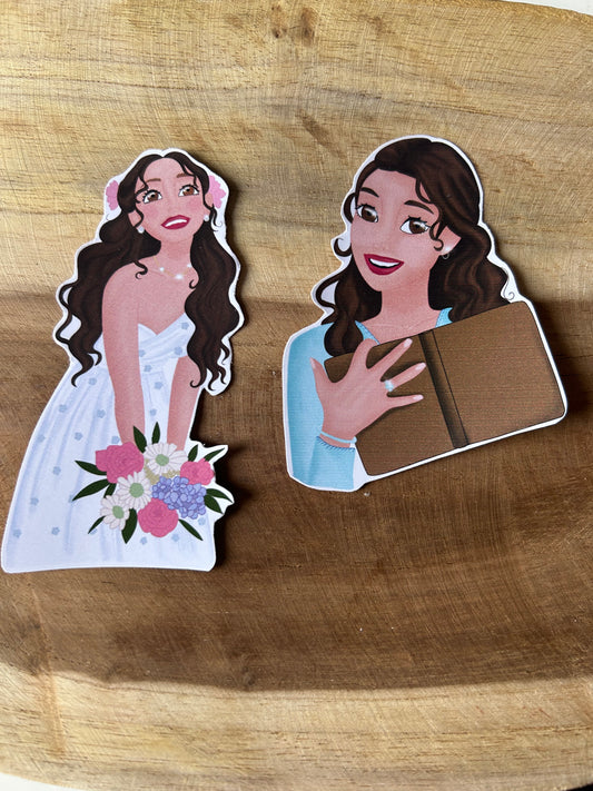 Mamma Mia! Stevie Doc as Sophie - Musical Theatre Stickers - OUTLET