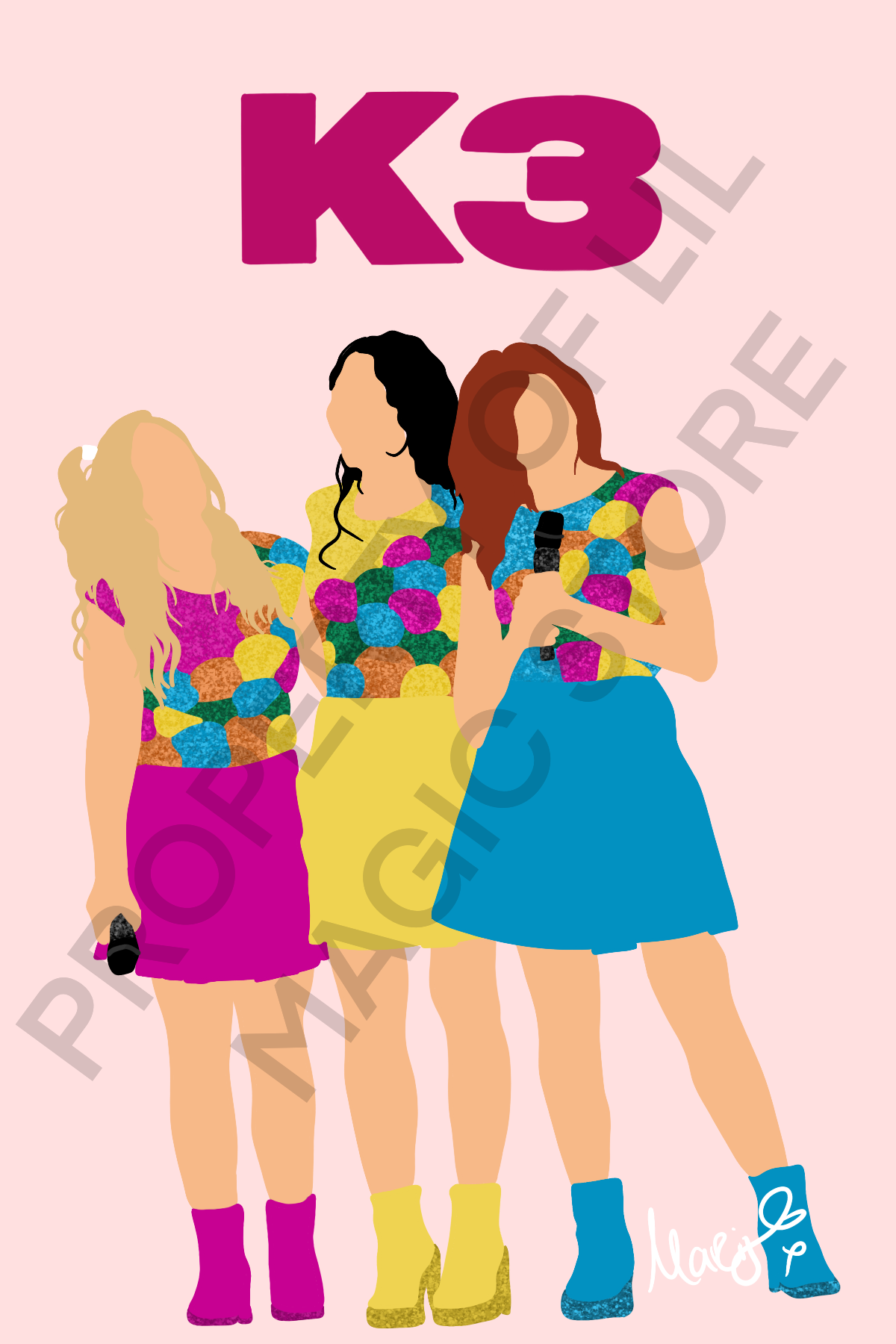 K3 Logo Print || K3 Originals x Lil Magic Store