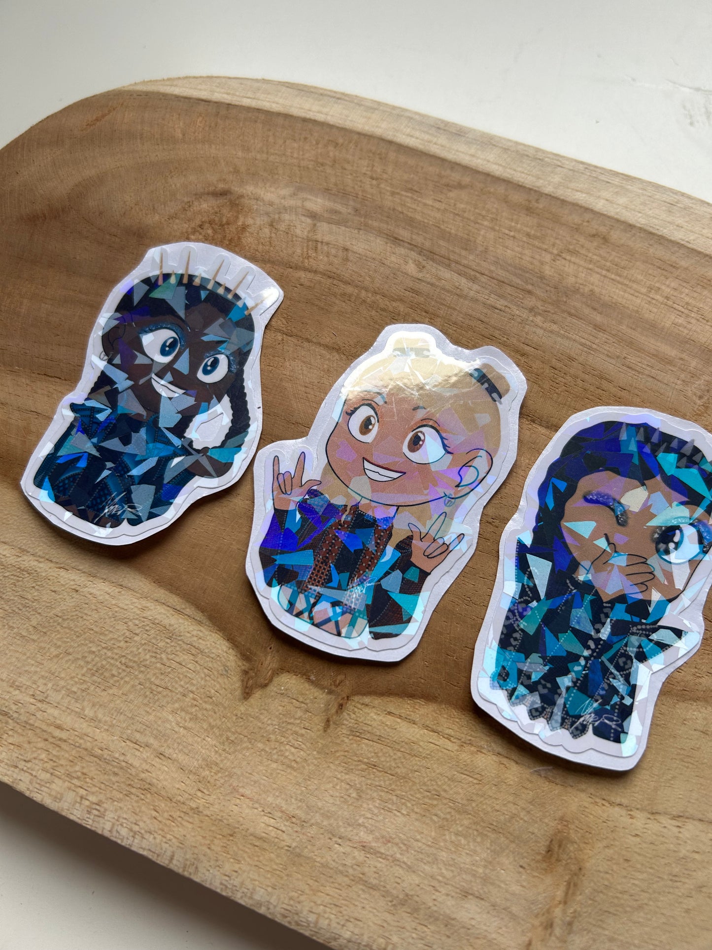 SIX The Musical SWALTS - Weather & Waterproof Stickers