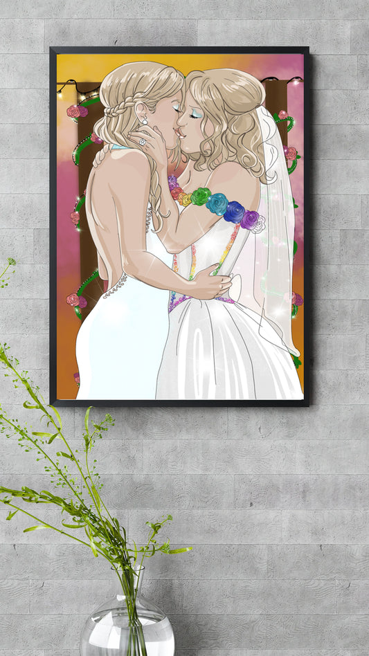 Mad Archer Mini Wedding Print || Once Upon a Time Print