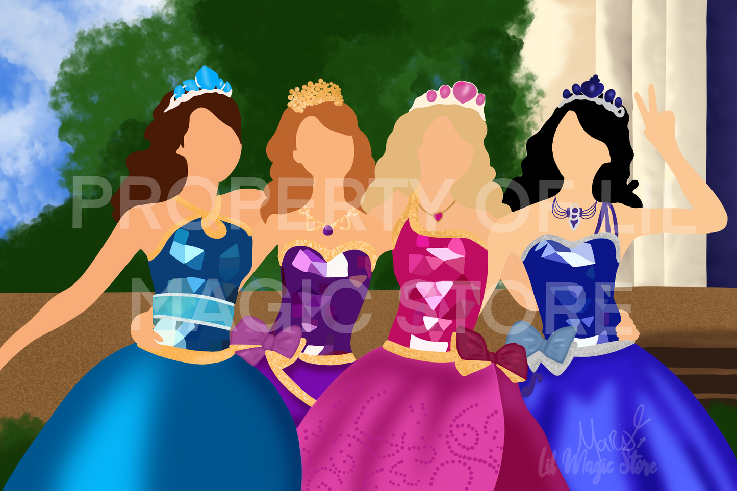 Barbie Charm School || Art Print