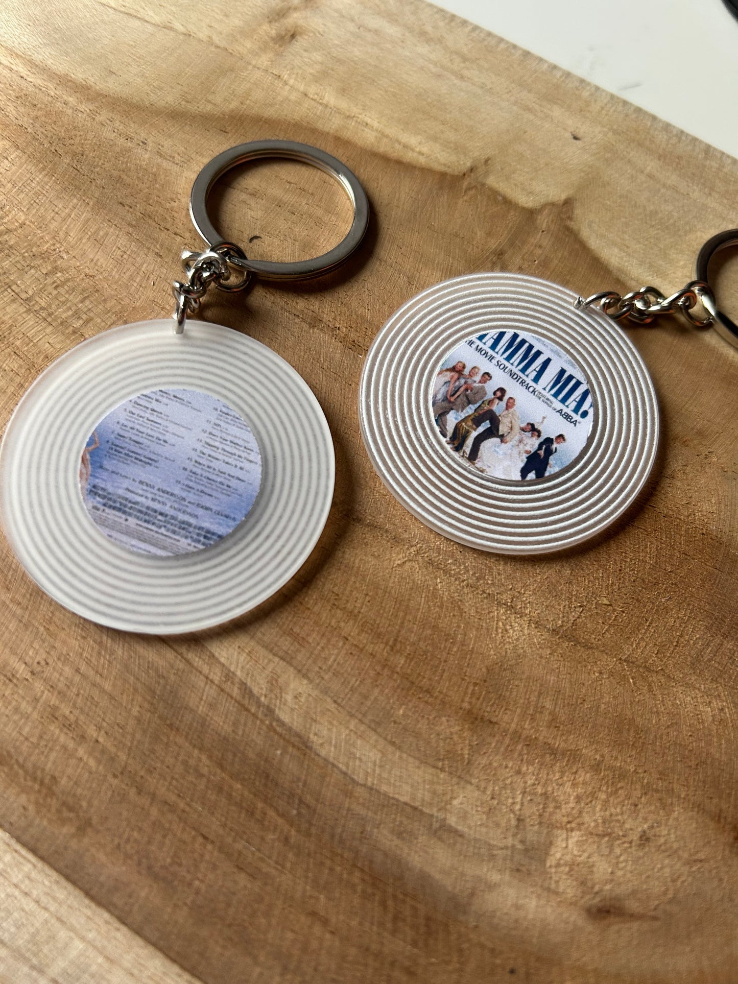 Mamma Mia! || Luxury Vinyl Record Keychain