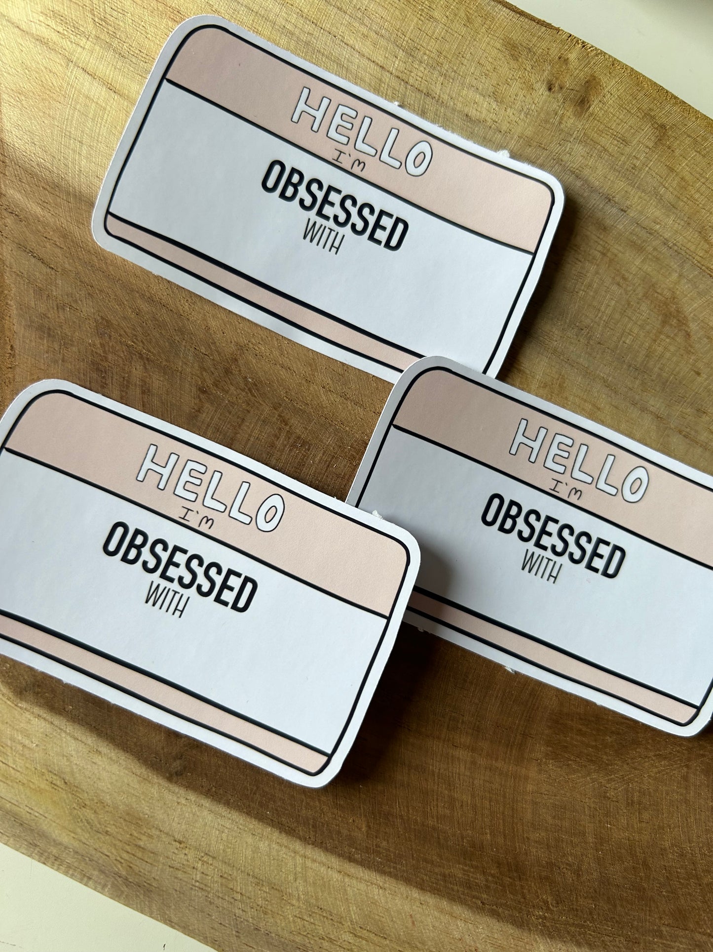 Obsessed With - Bookish Sticker