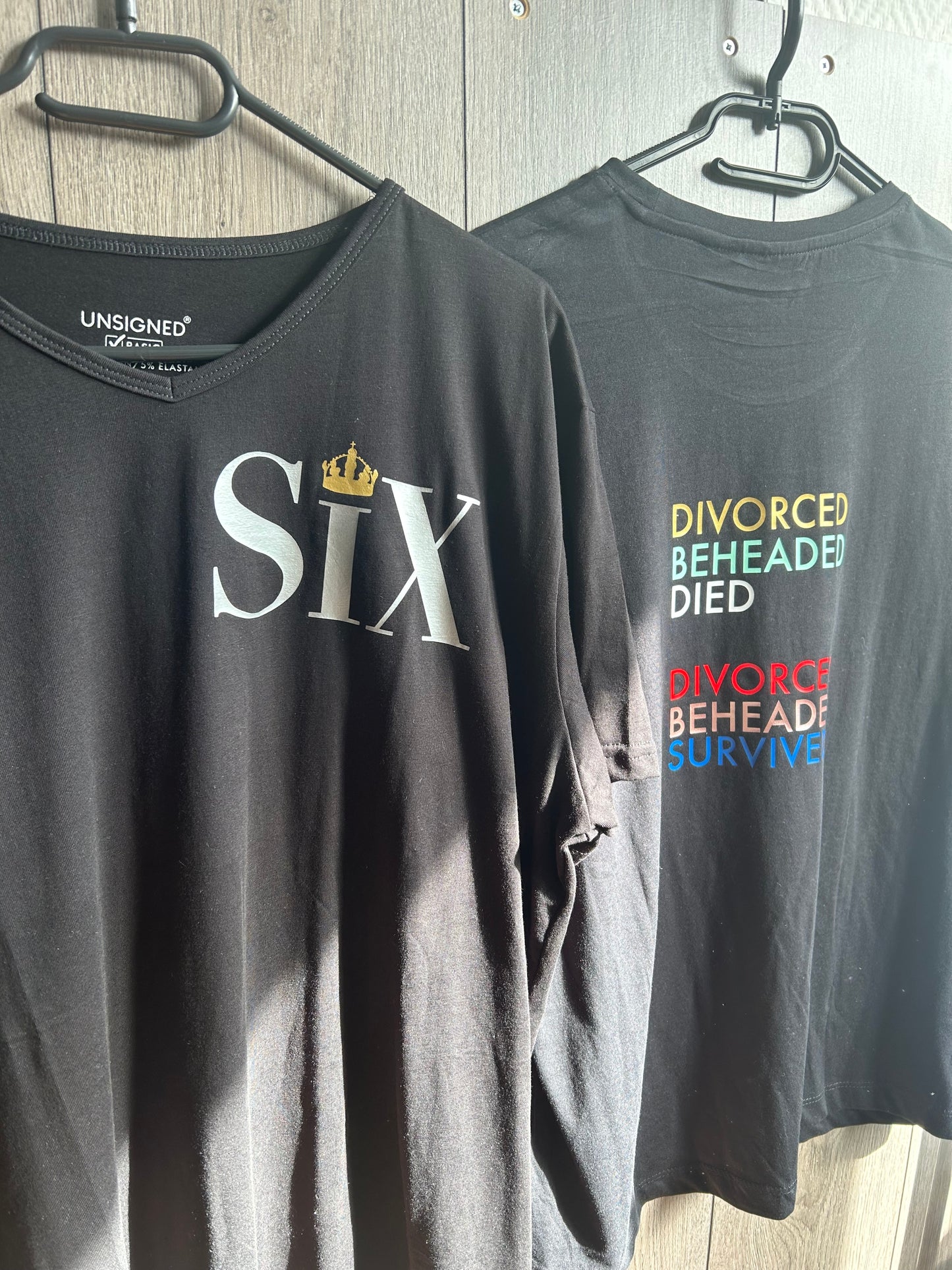 SIX The Musical - Handmade T-shirt