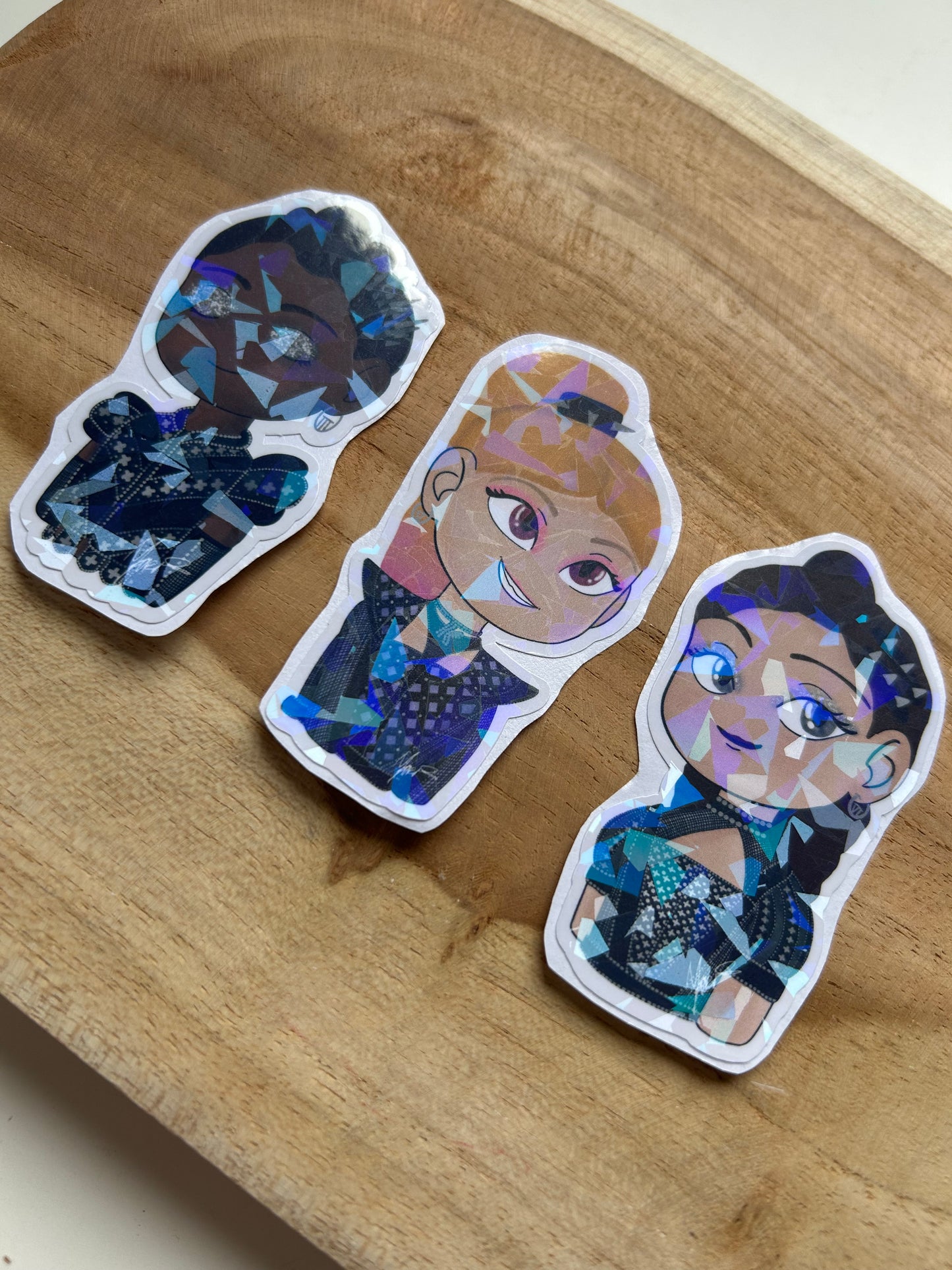 SIX The Musical SWALTS - Weather & Waterproof Stickers