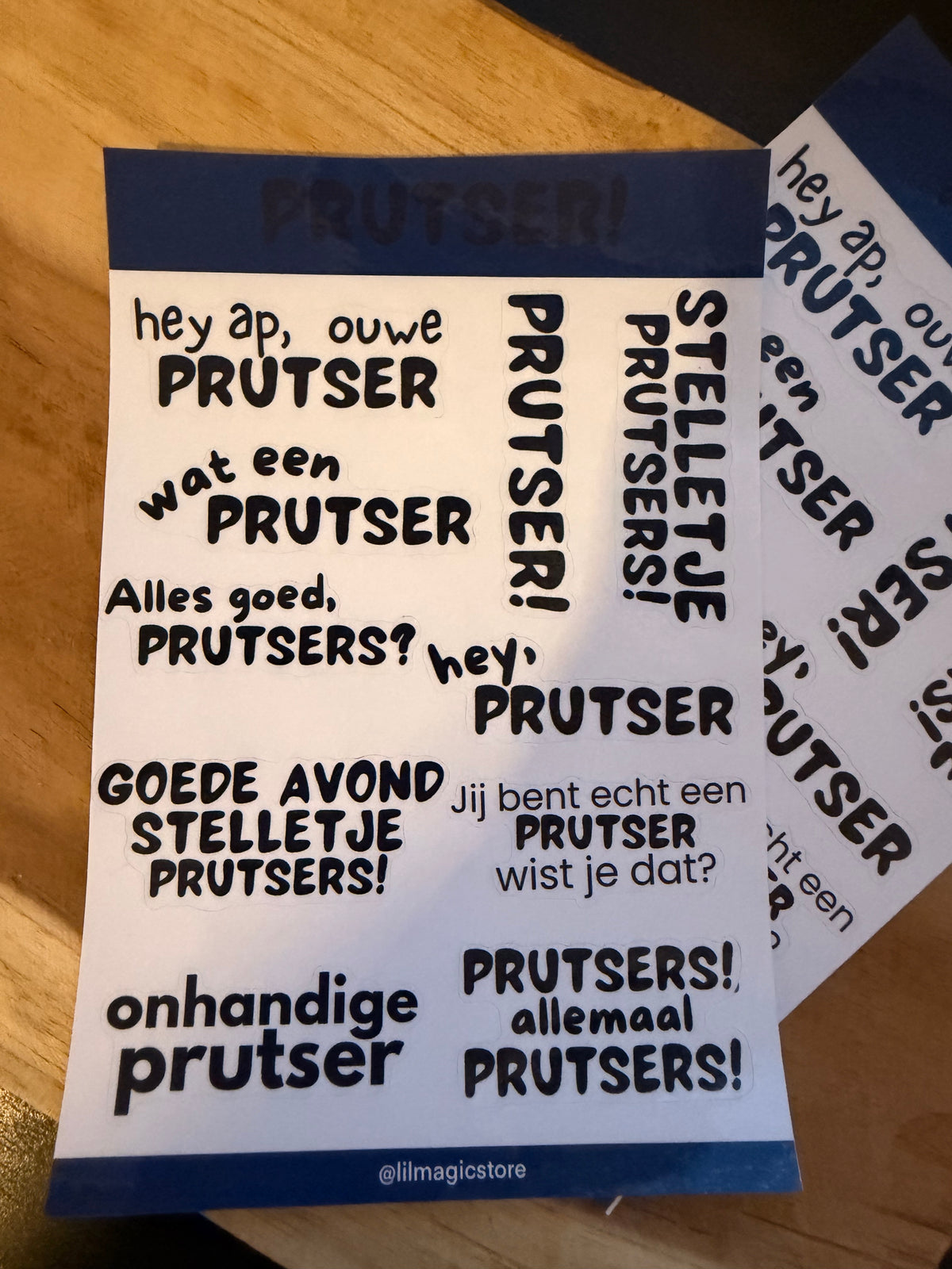 PRUTSER! Het Huis Anubis || Sticker Sheet