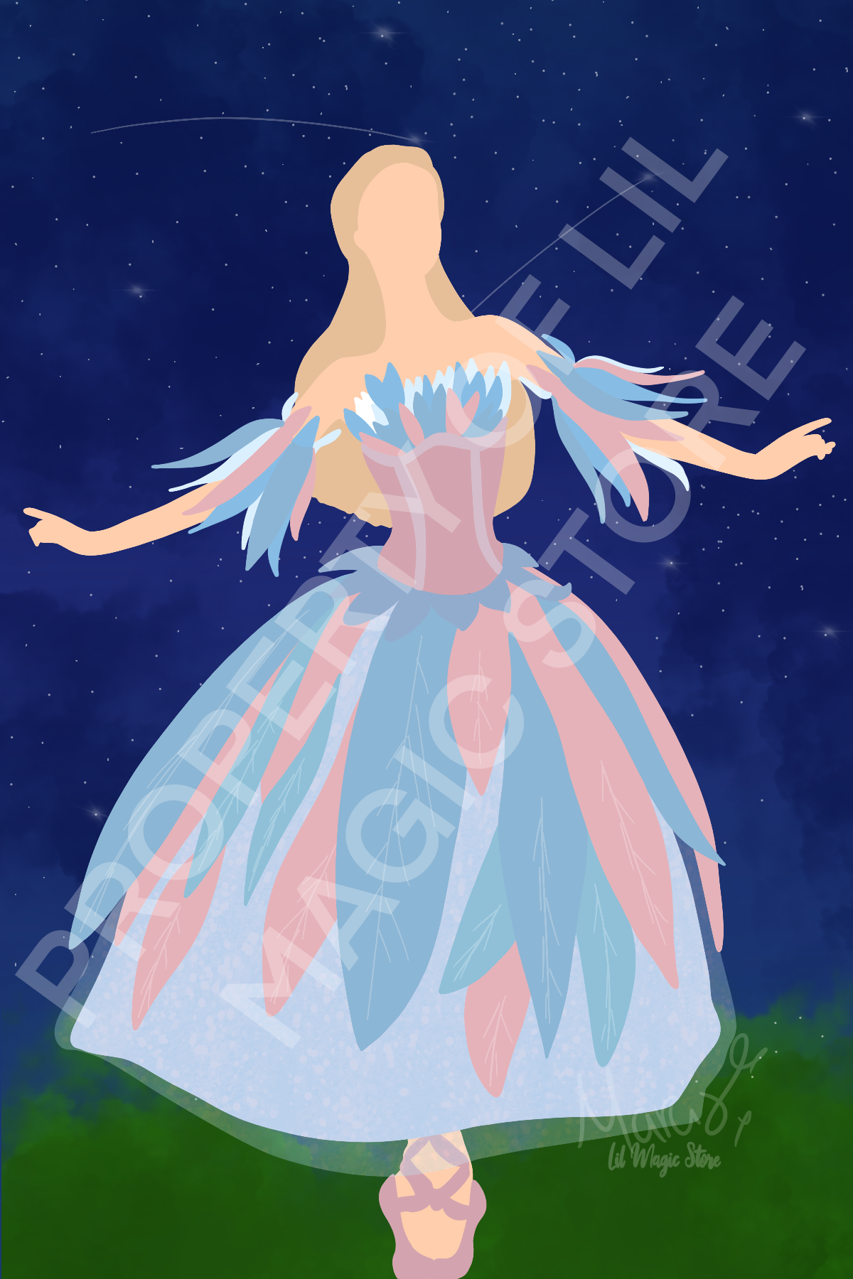 Barbie Swan Lake || Art Print