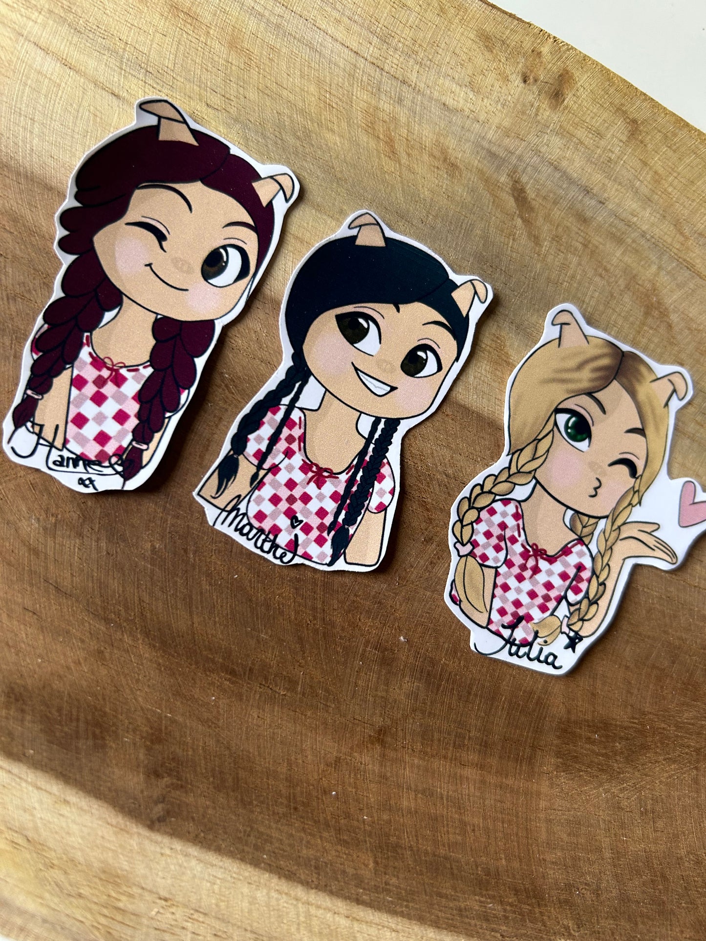 De 3 Biggetjes - Musical Theatre Stickers