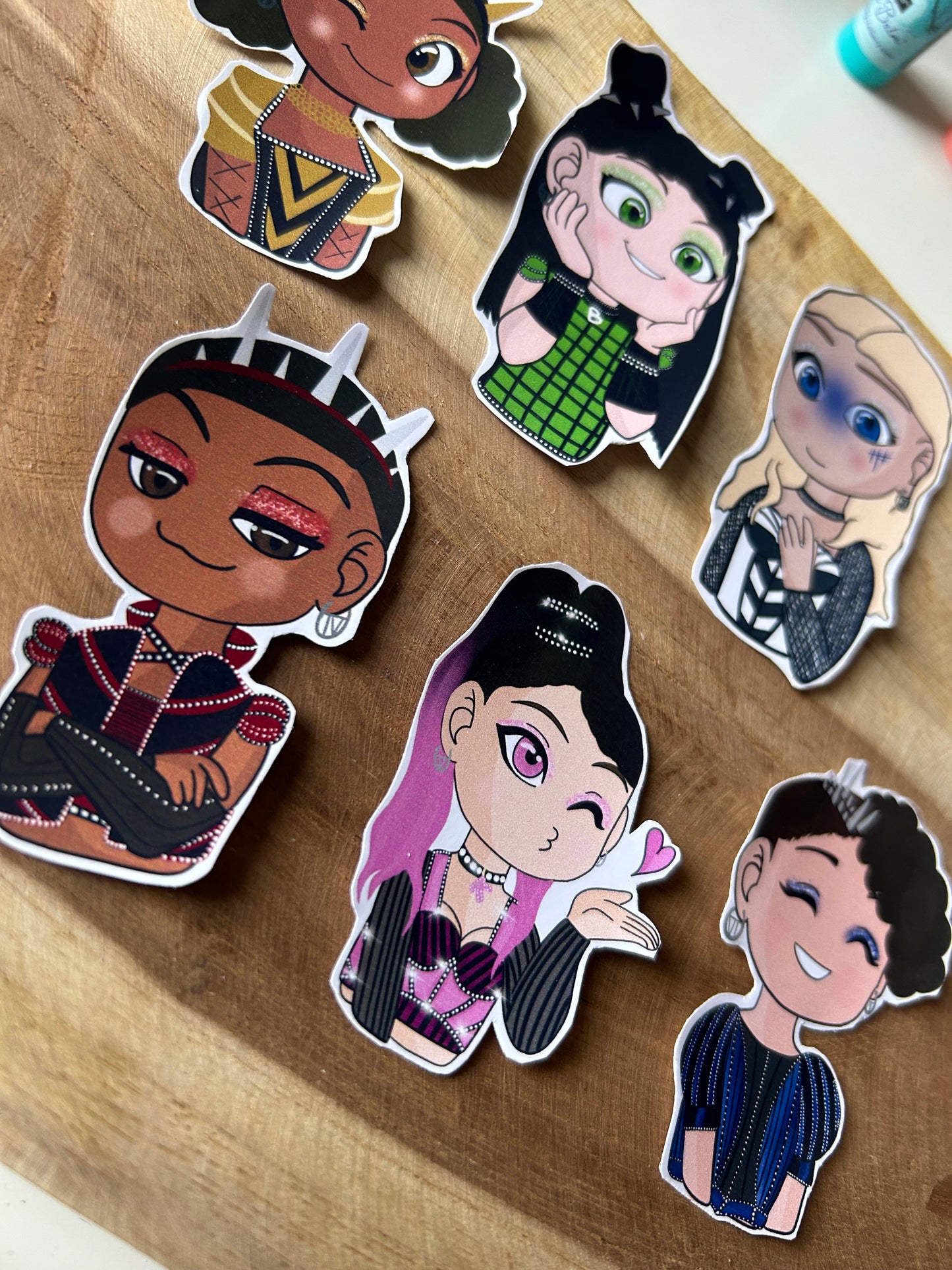 SIX Queens - Musical Theatre Sticker
