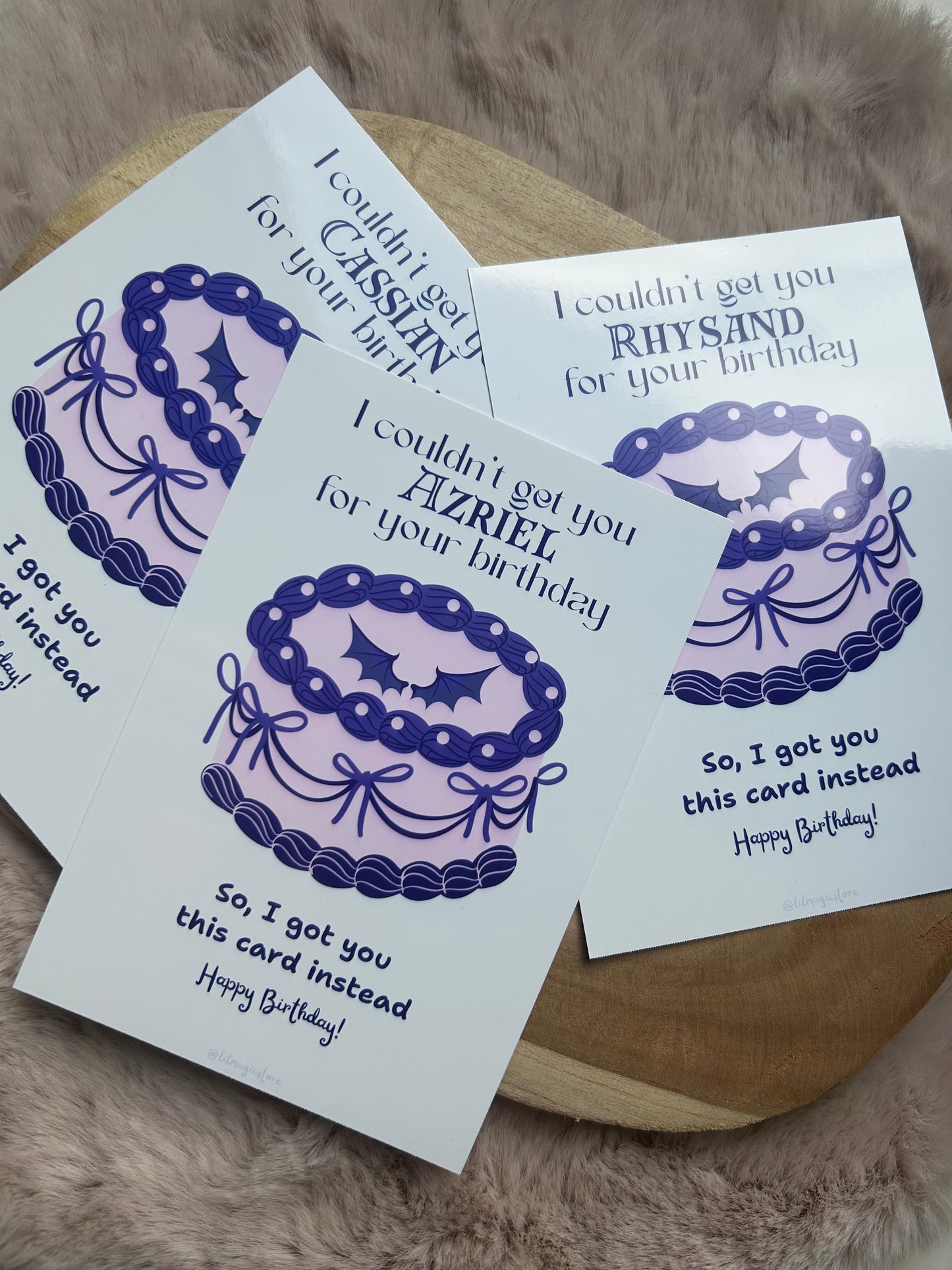 A Court of Funny Birthday Cards || Post Cards