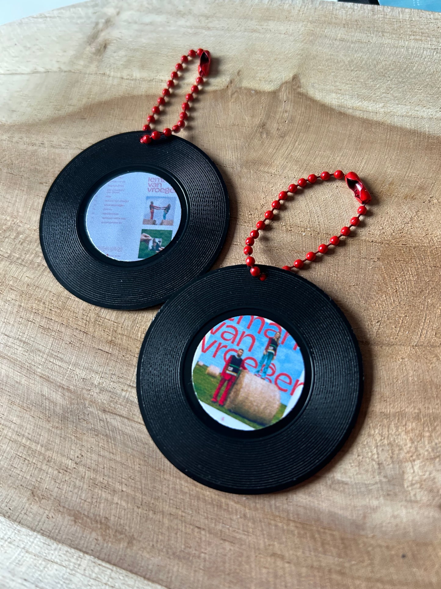 Suzan & Freek || Vinyl Record Keychain
