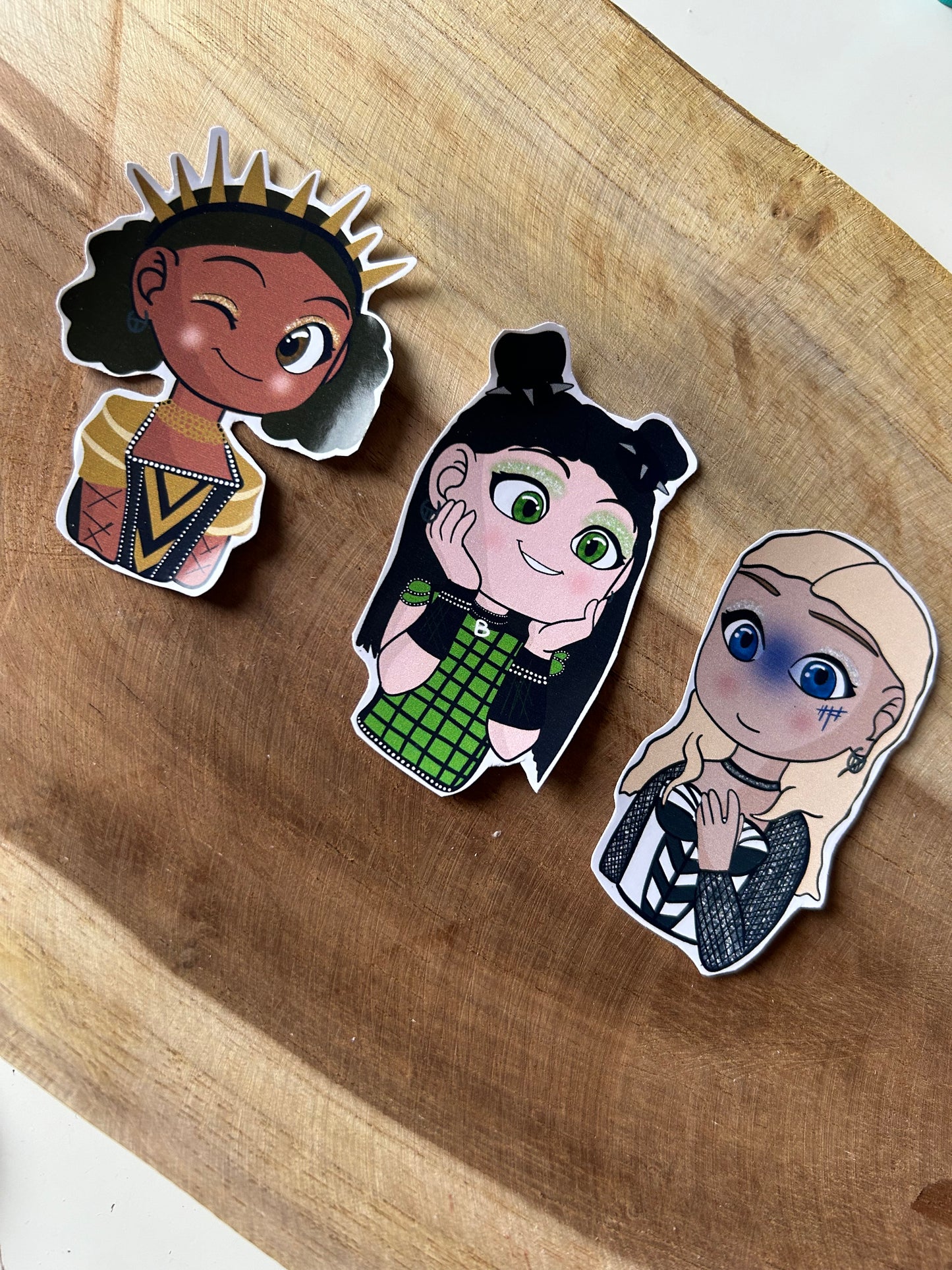 SIX Queens - Musical Theatre Sticker