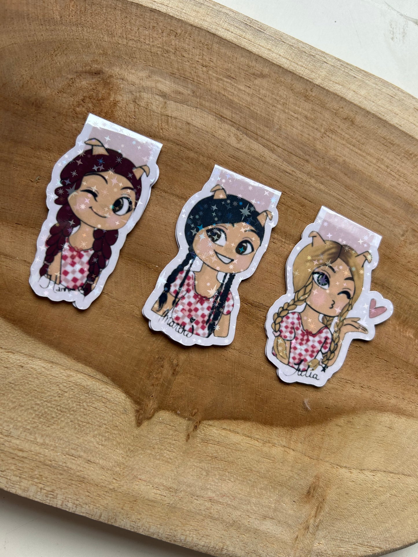 K3 en De 3 Biggetjes - Magnetic Bookmark