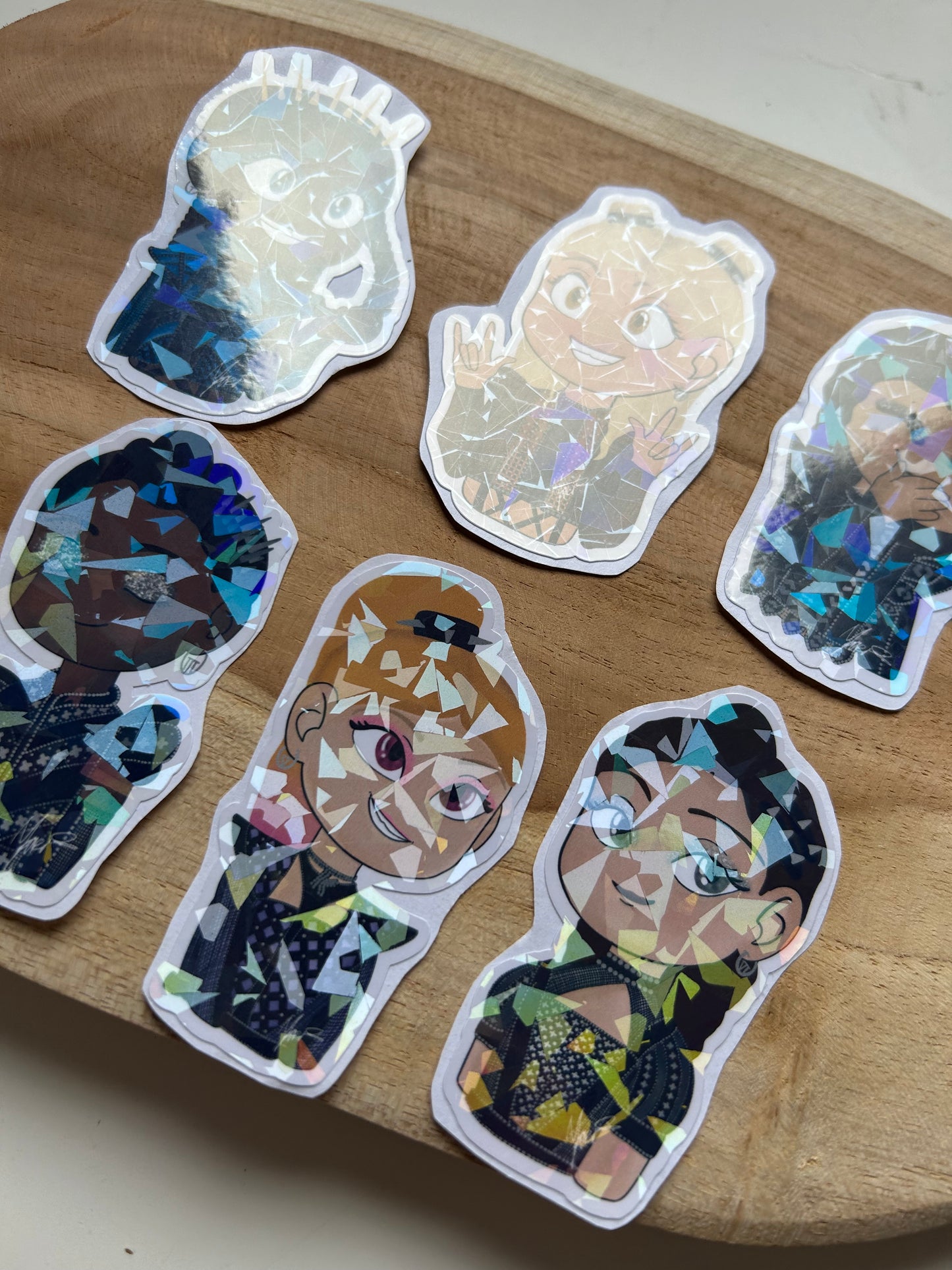 SIX The Musical SWALTS - Weather & Waterproof Stickers