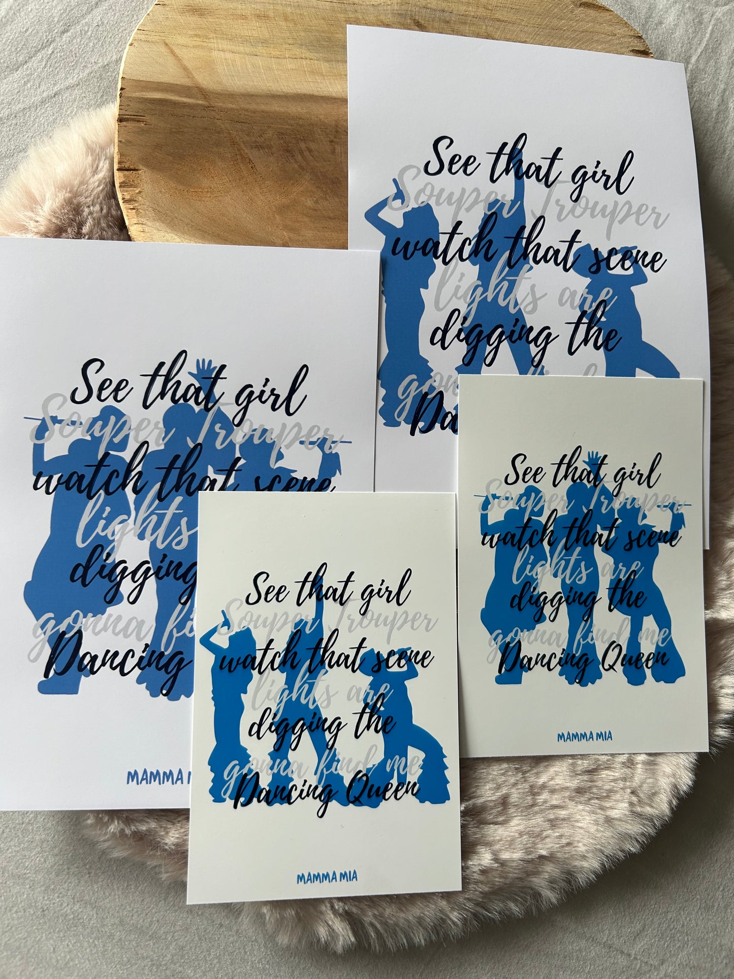 Mamma Mia! the Musical || Musical Quote Poster