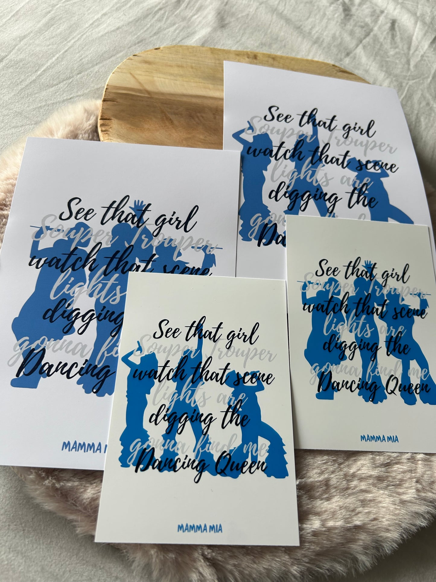 Mamma Mia! the Musical || Musical Quote Poster