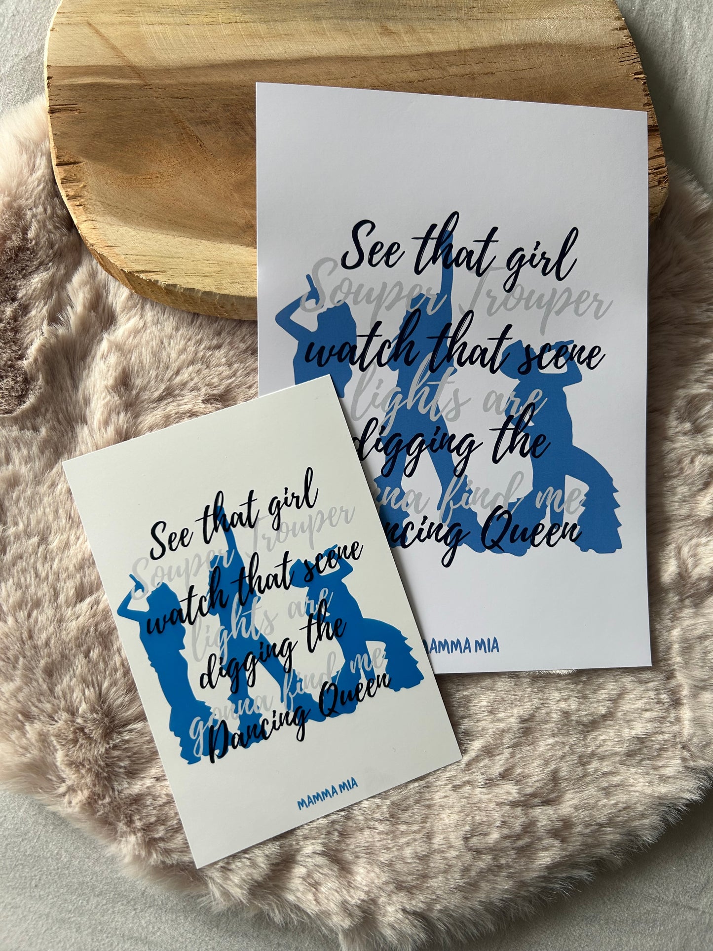 Mamma Mia! the Musical || Musical Quote Poster