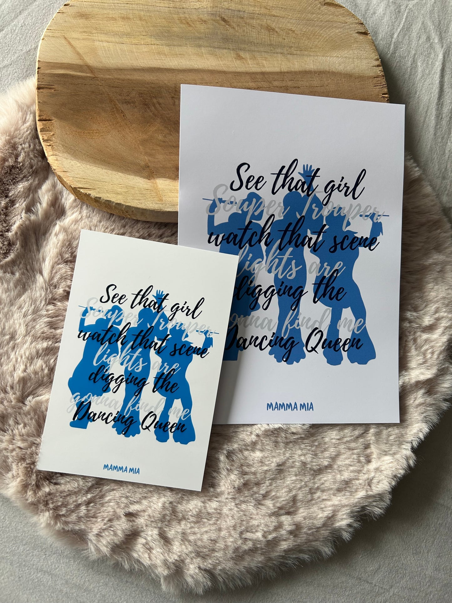 Mamma Mia! the Musical || Musical Quote Poster
