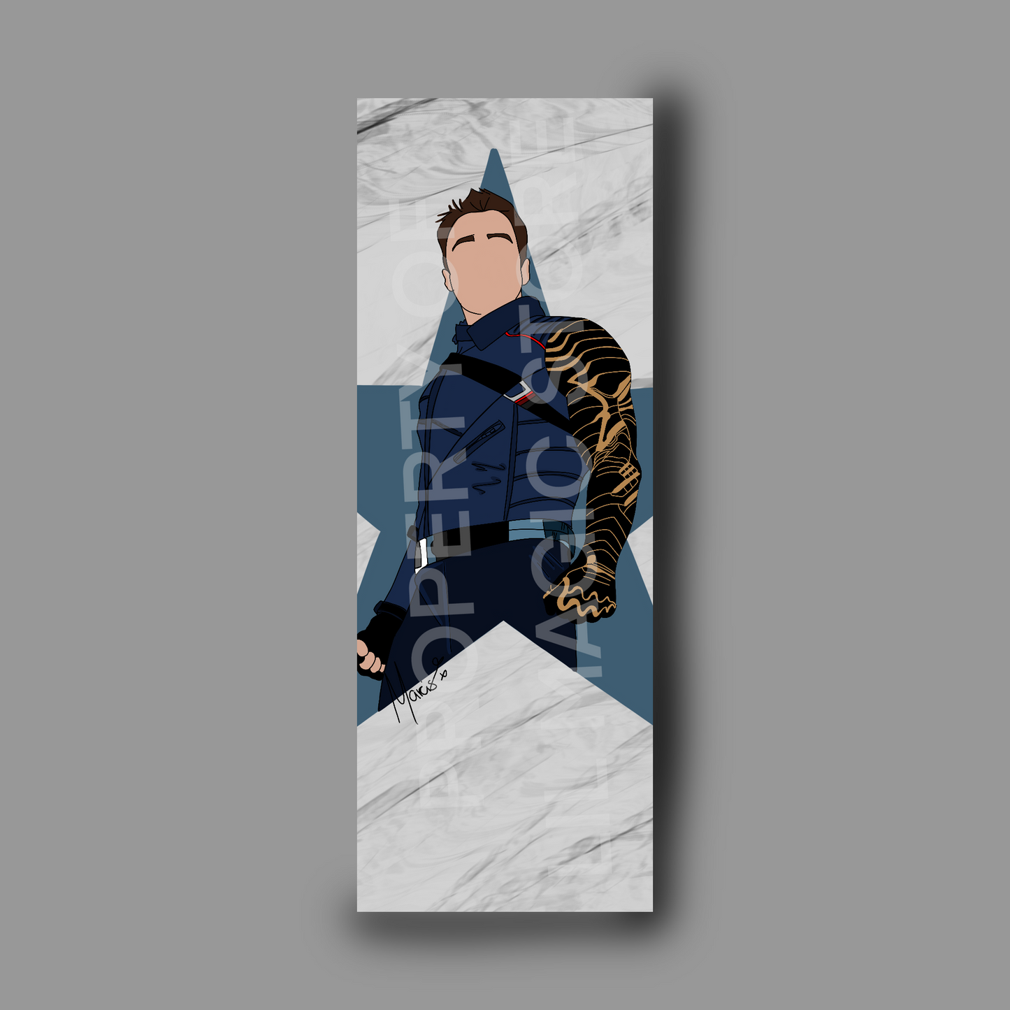 Bucky Barnes, the Winter Soldier Bookmark
