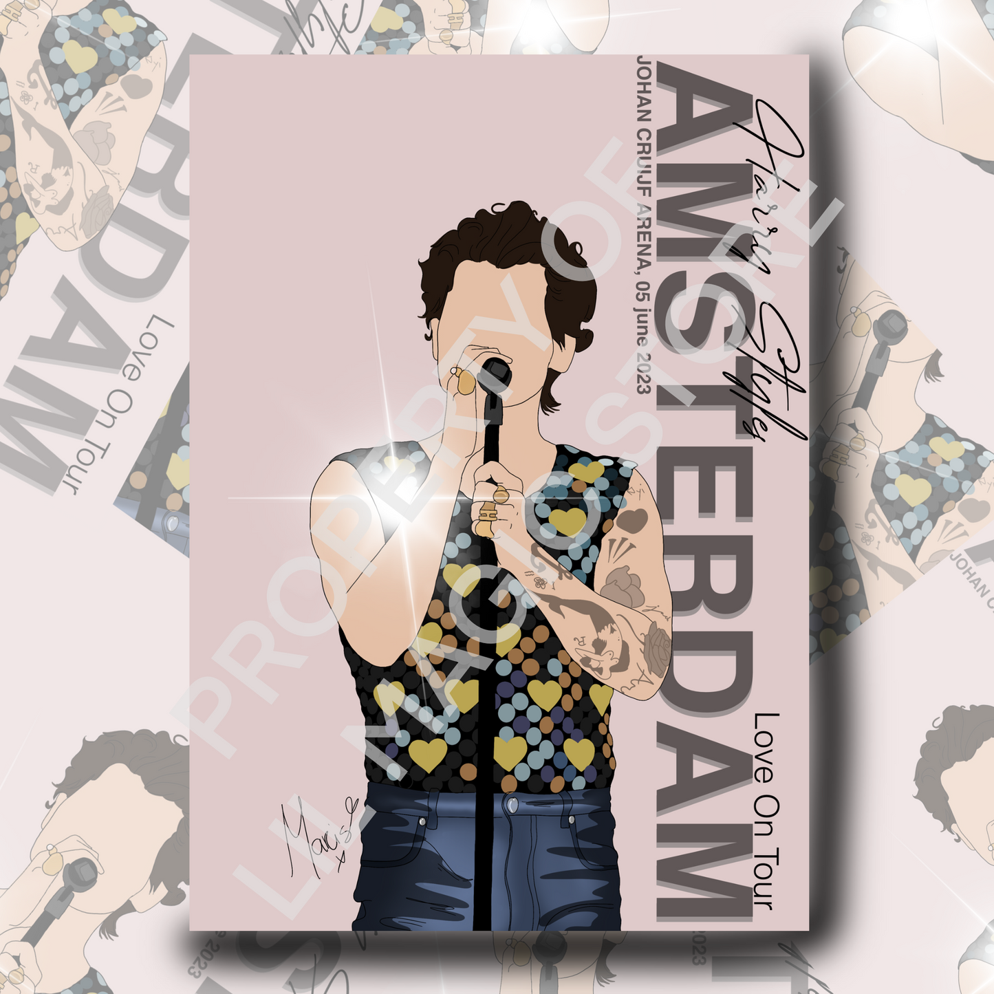 Harry Styles, LOT Amsterdam Mini Prints
