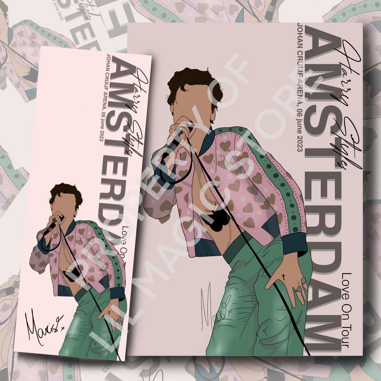 Love On Tour - Harry Styles || Bookmark & Print Bundle!