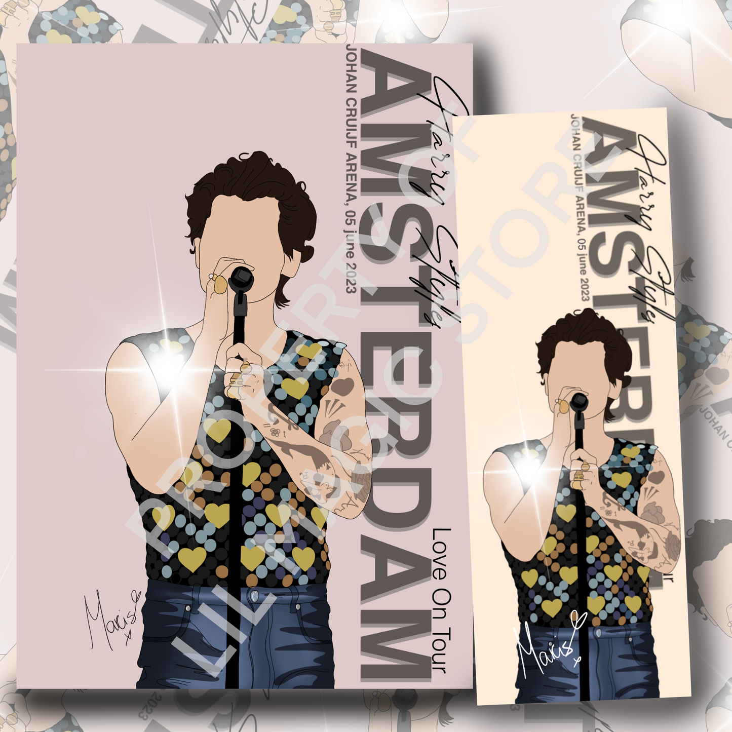 Love On Tour - Harry Styles || Bookmark & Print Bundle!