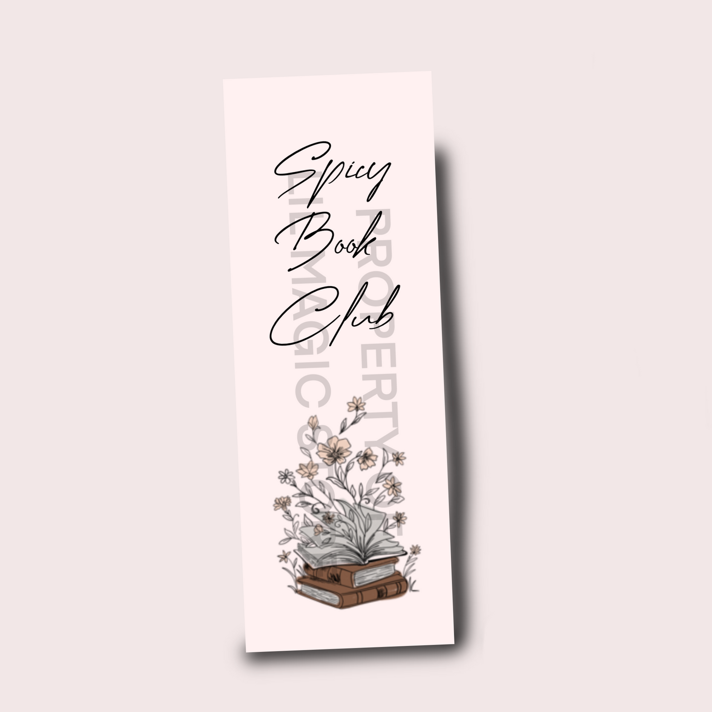 Spicy Book Club || Bookmark