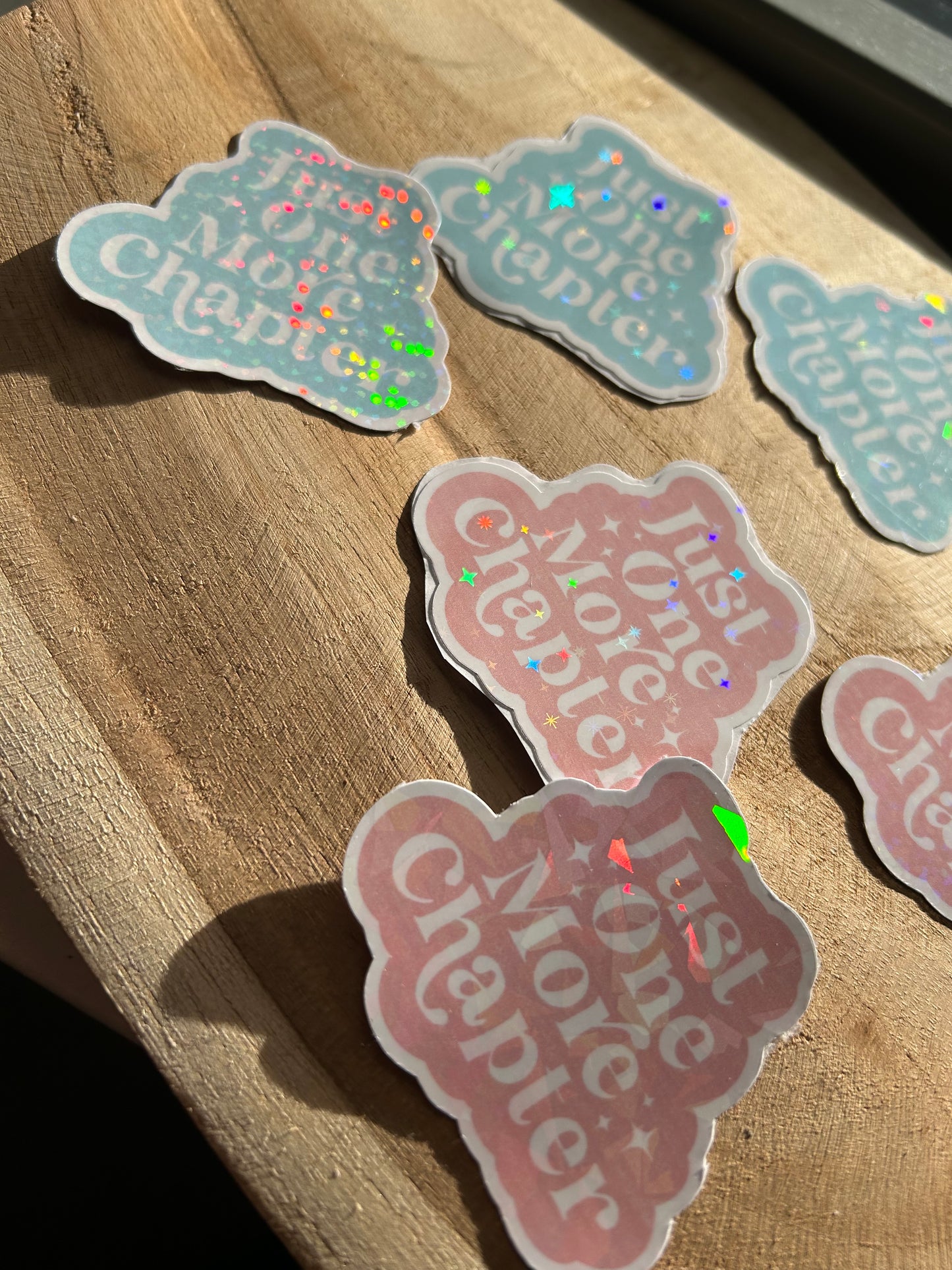 Just One More Chapter || Water & Weatherproof stickers